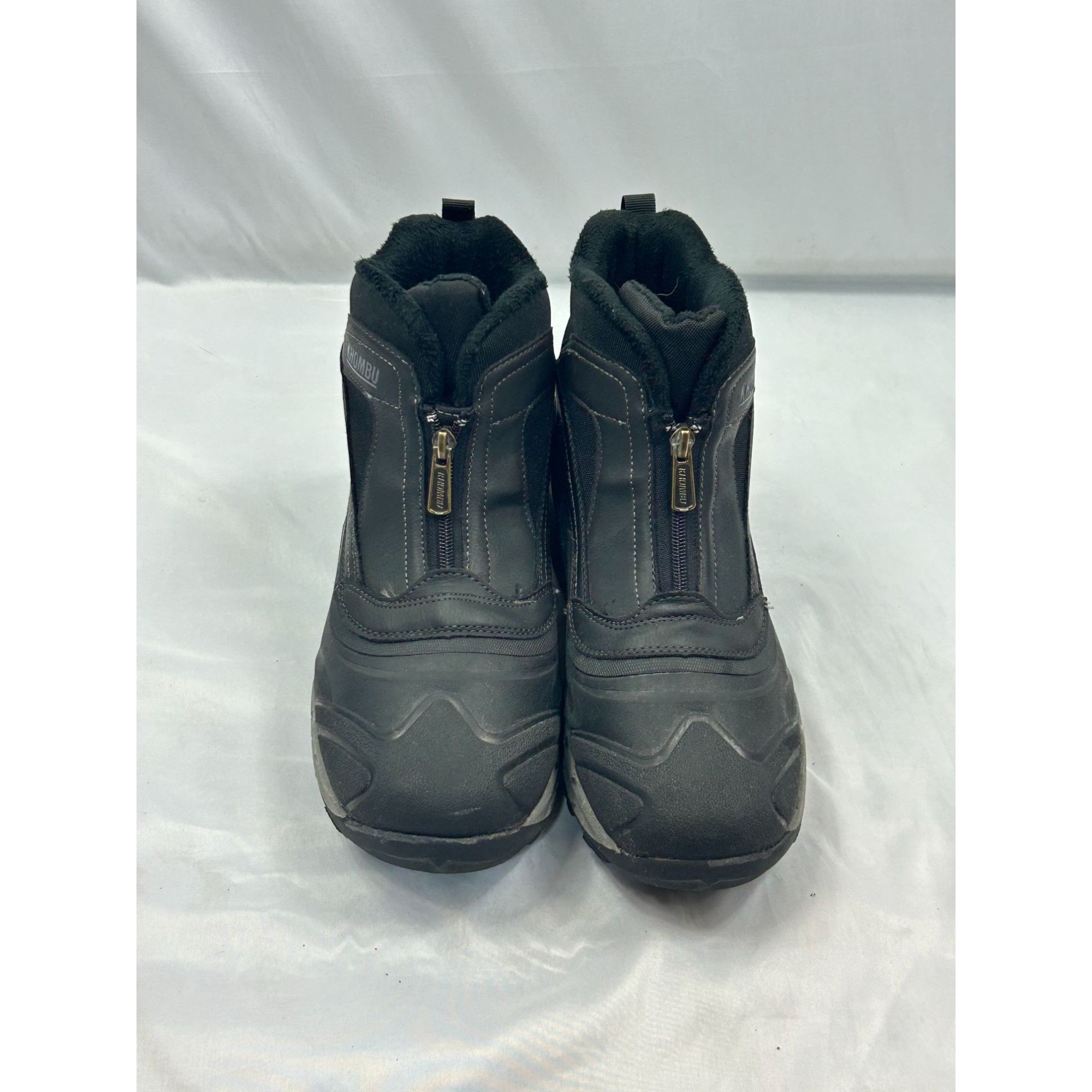 Other Khombu Mason Boots Women Size 10M Black Winter Ankle Zip Fau Size US 10 / IT 40 - 2 Thumbnail