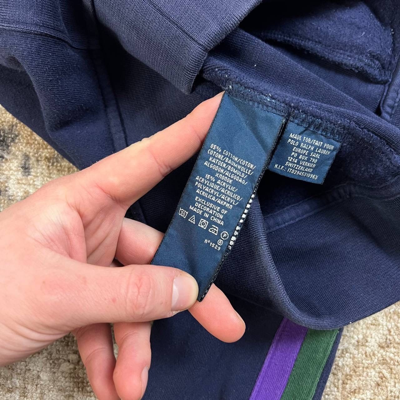 Polo Ralph Lauren Polo Ralph Lauren Luxury Big Logo Zip Up Track Jacket Size S / US 4 / IT 40 - 6 Thumbnail
