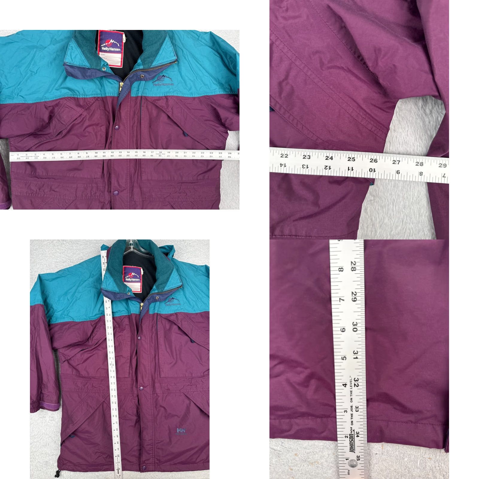Helly Hansen VINTAGE Helly Hansen Jacket Men XL Blue Full Zip Hooded 90s Windbreaker Modern Shell Solid Pattern Mens Size US XL / EU 56 / 4 - 8 Thumbnail