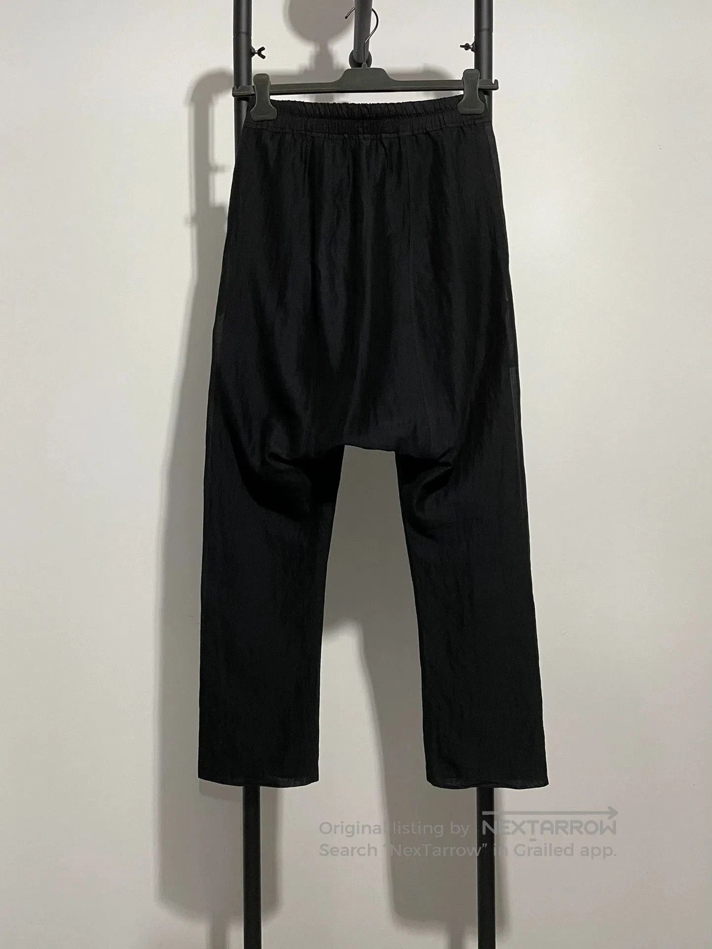 Rick Owens rick owens long pants with drop-crotch design. Size US 36 / EU 52 - 2 Thumbnail