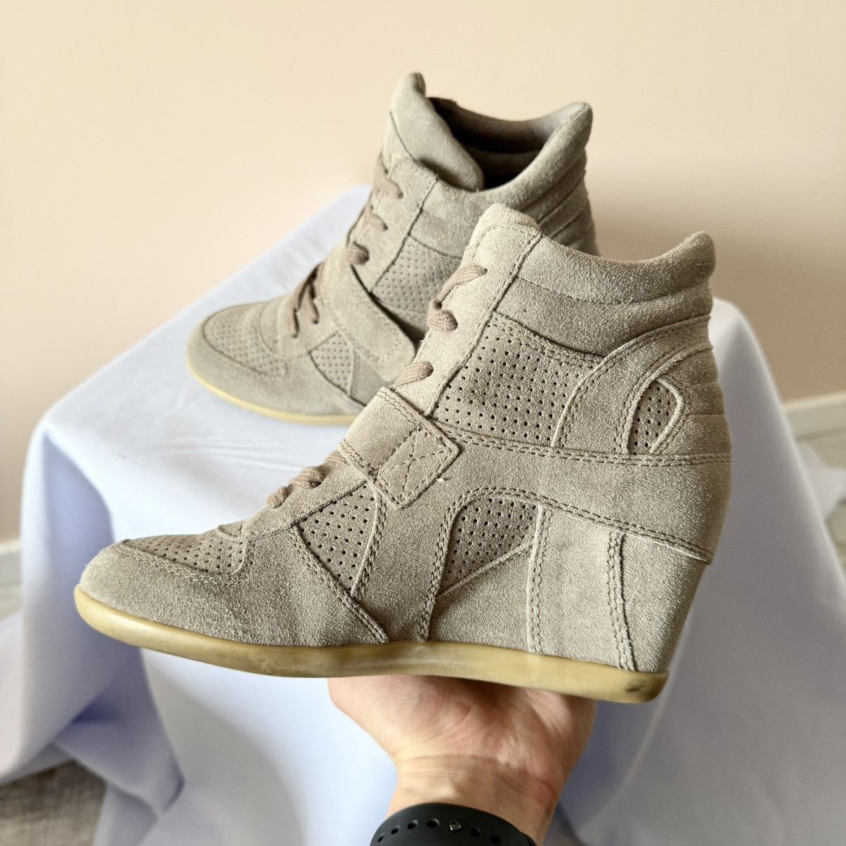 Isabel Marant Cute ASH Style Isabel Marant Bekett Wedge Sneakers Shoes Size US 8 / IT 38 - 6 Thumbnail