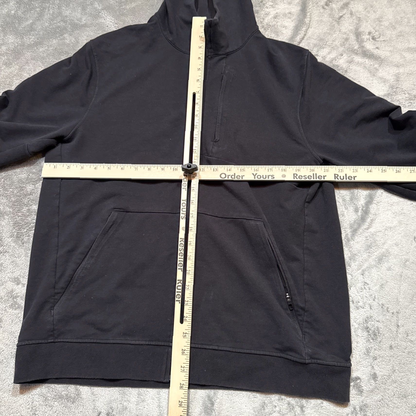 Lululemon Lululemon City Sweat Full Zip Hoodie Sweatshirt Mens XL Black Size US XL / EU 56 / 4 - 5 Thumbnail