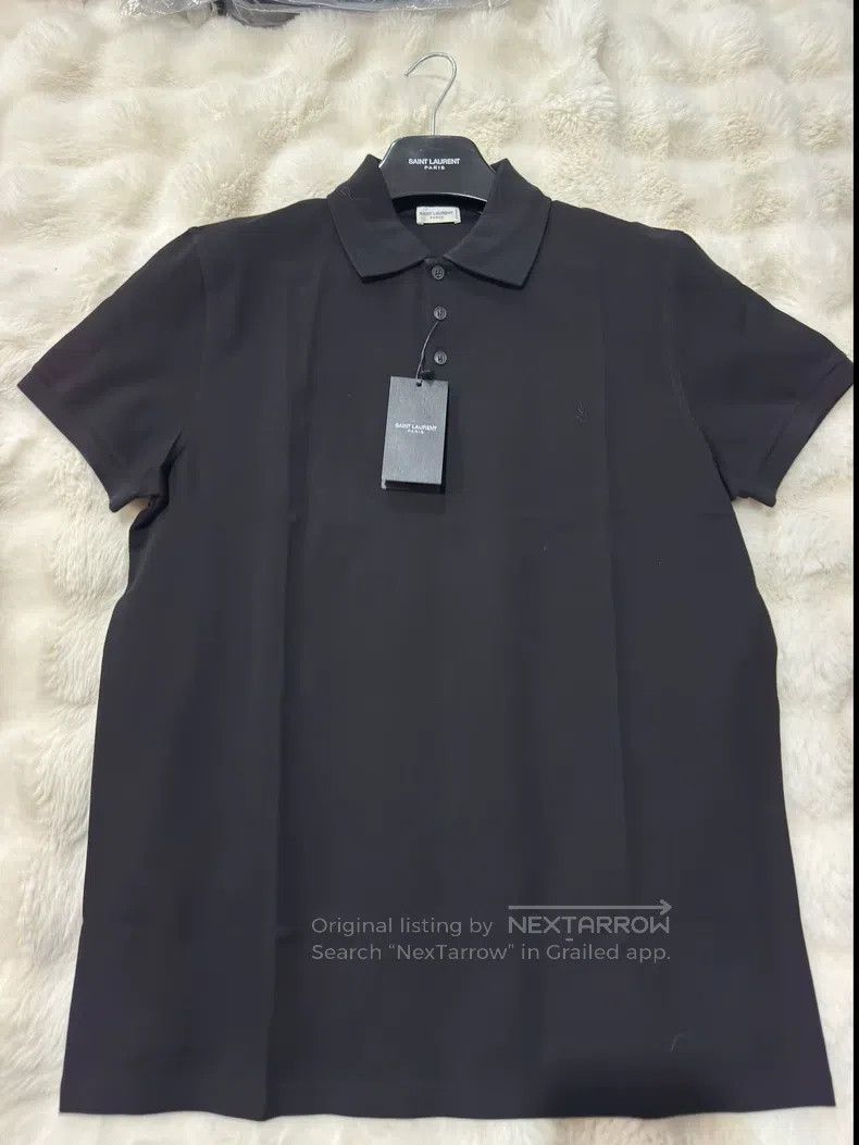 Saint Laurent Paris Saint Laurent Paris Men's Polo Shirt Size US XL / EU 56 / 4 - 1 Thumbnail