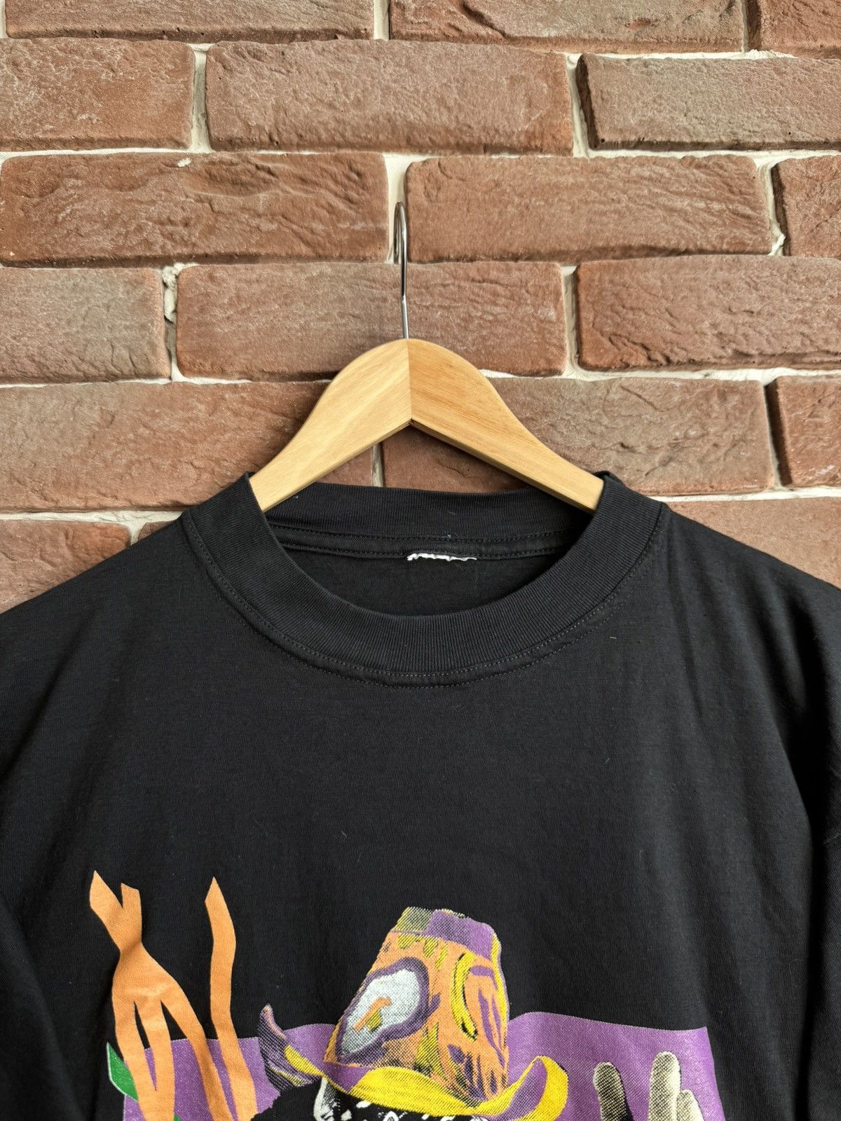 Vintage Rare Vintage 90s Macho Man WWE WWF Wrestling Promo Tee Size US L / EU 52-54 / 3 - 5 Thumbnail