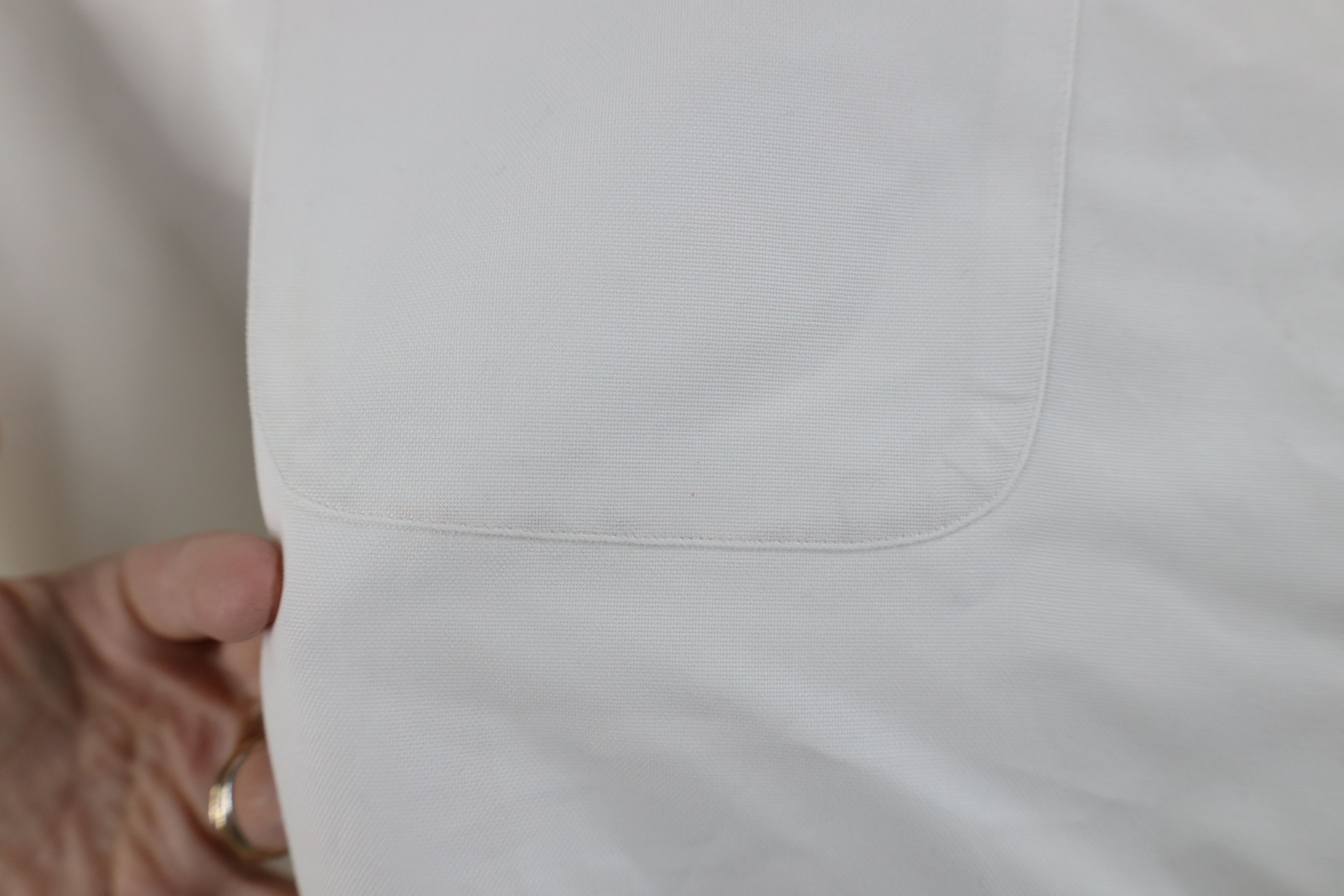 L.L. Bean × Vintage Vintage 90s LL Bean Short Sleeve Collared Button Shirt White Size US M / EU 48-50 / 2 - 5 Thumbnail