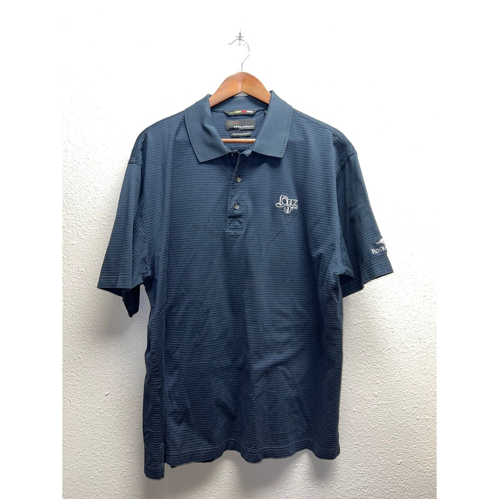 Greg Norman Greg Norman The Lodge Of Vail Blue Polo Shirt 50/2 Golf Top Size US L / EU 52-54 / 3 - 1 Thumbnail