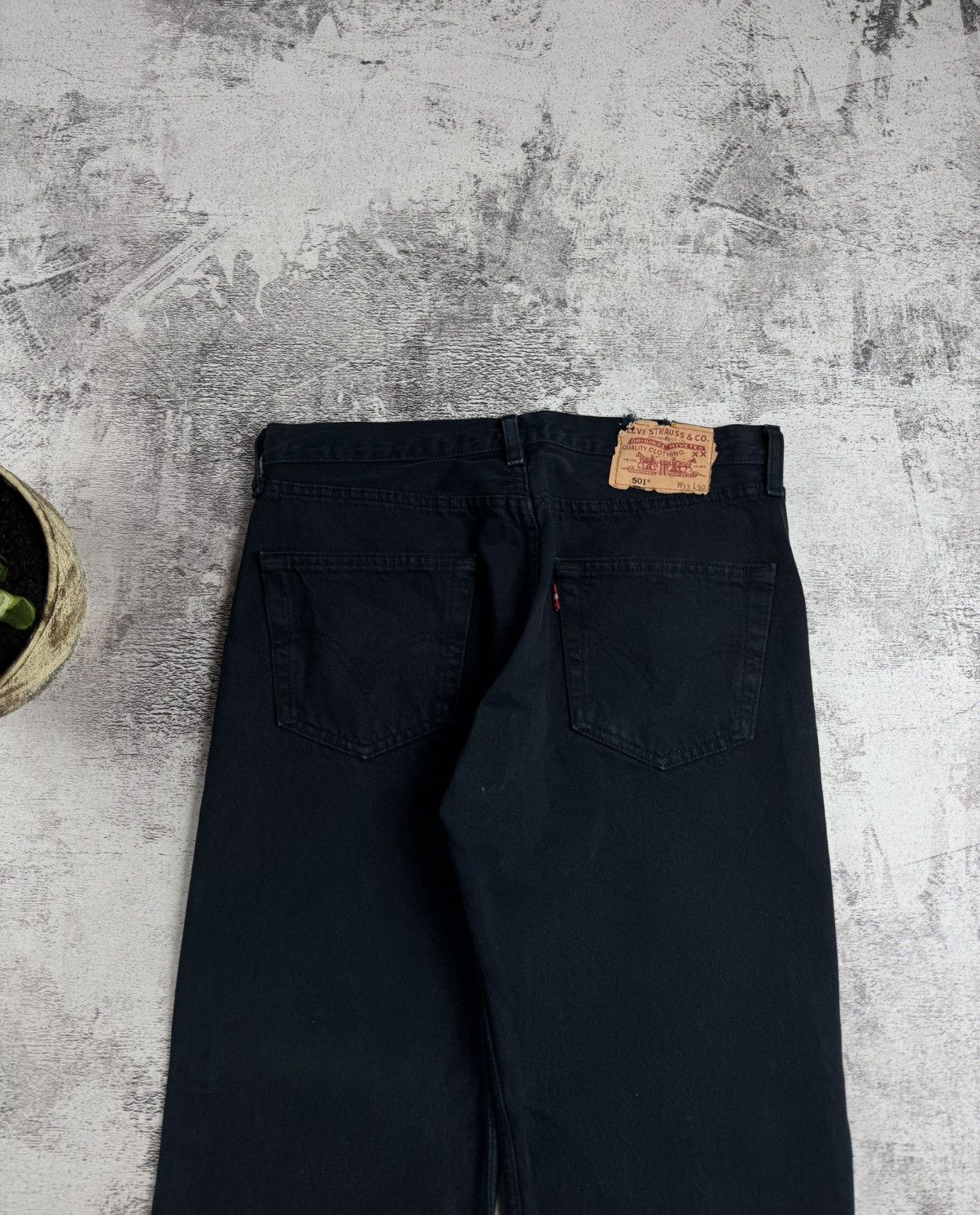 Levi's LEVIS 501 Comfort Fit W33 L30 Denim Straight USA 90s Cotton Jeans Pants Trousers Size US 33 - 6 Thumbnail