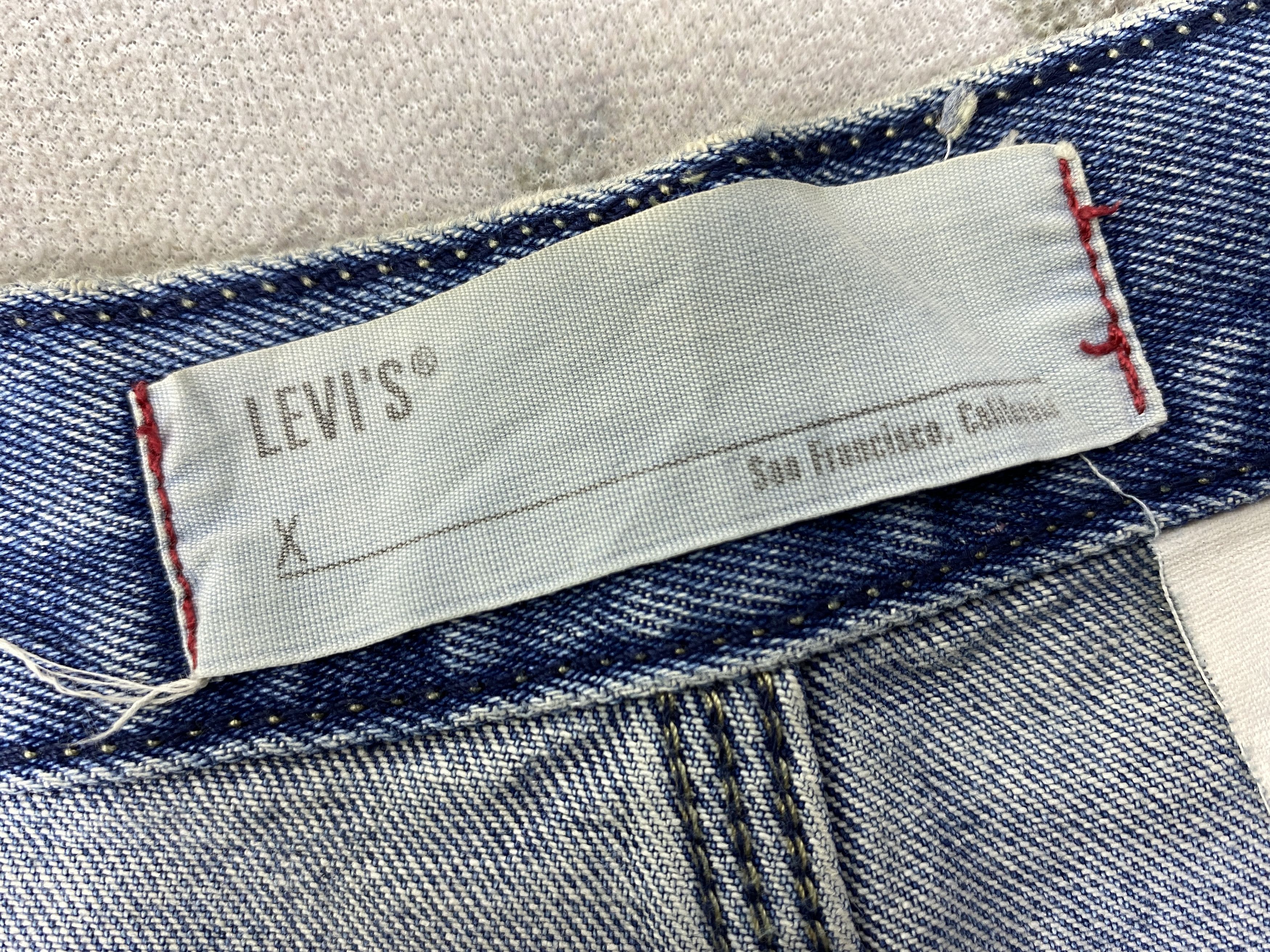 If Six Was Nine Blue Vintage Levi's Carpenter Jeans 39x30.5 Denim -JN2087 Size US 39 - 9 Thumbnail