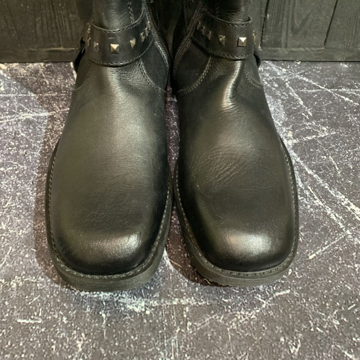 Other Men’s Leather Cowboy Boots AM S 42 EU 28 cm Rick Owens Style Size US 9 / EU 42 - 6 Thumbnail
