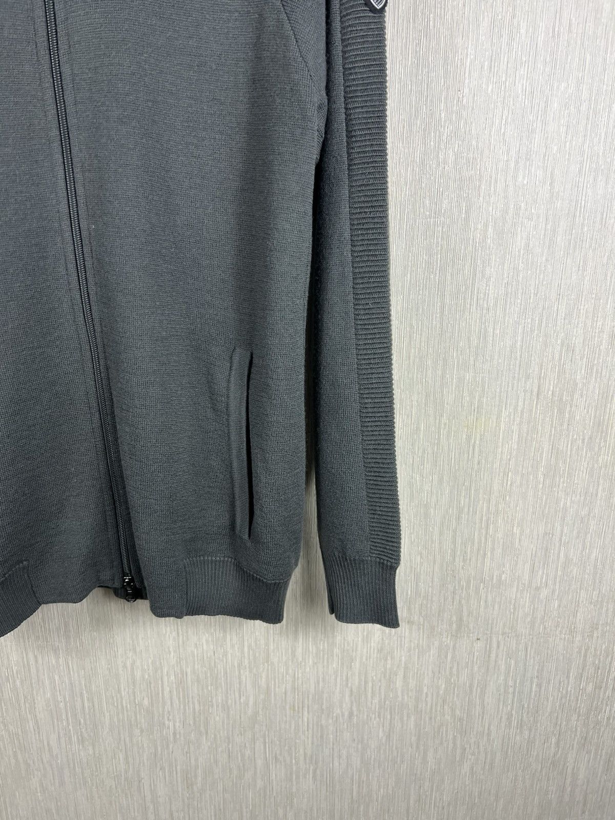Emporio Armani EA7 Emporio Armani wool knitted hoodie zip cardigan knit Size US XL / EU 56 / 4 - 6 Thumbnail