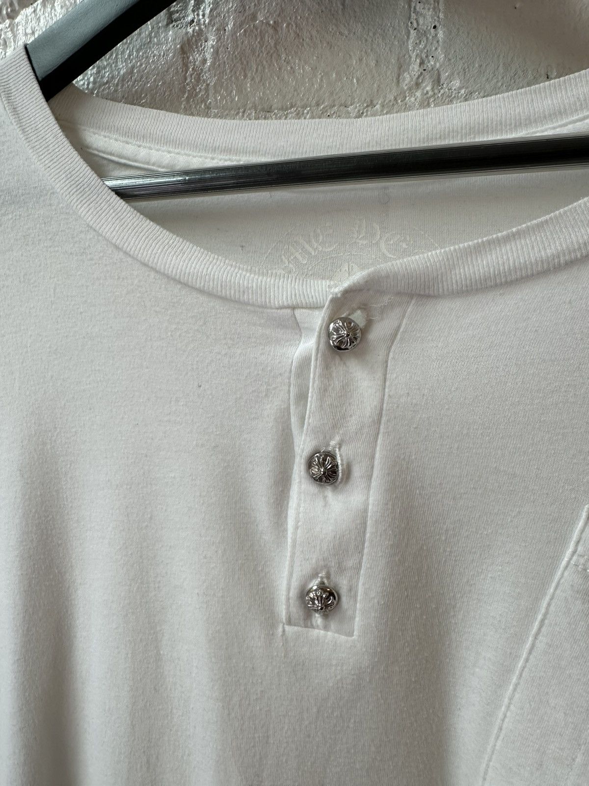 Chrome Hearts Chrome Hearts 3 Button Henley Size US XXL / EU 58 / 5 - 3 Thumbnail