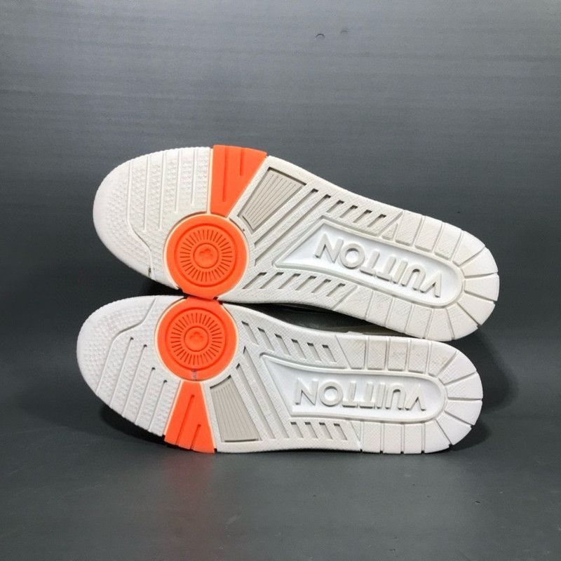 Louis Vuitton Louis Vuitton Metallic Silver Trainer Sneakers -2508 Size US 9.5 / EU 42-43 - 4 Thumbnail