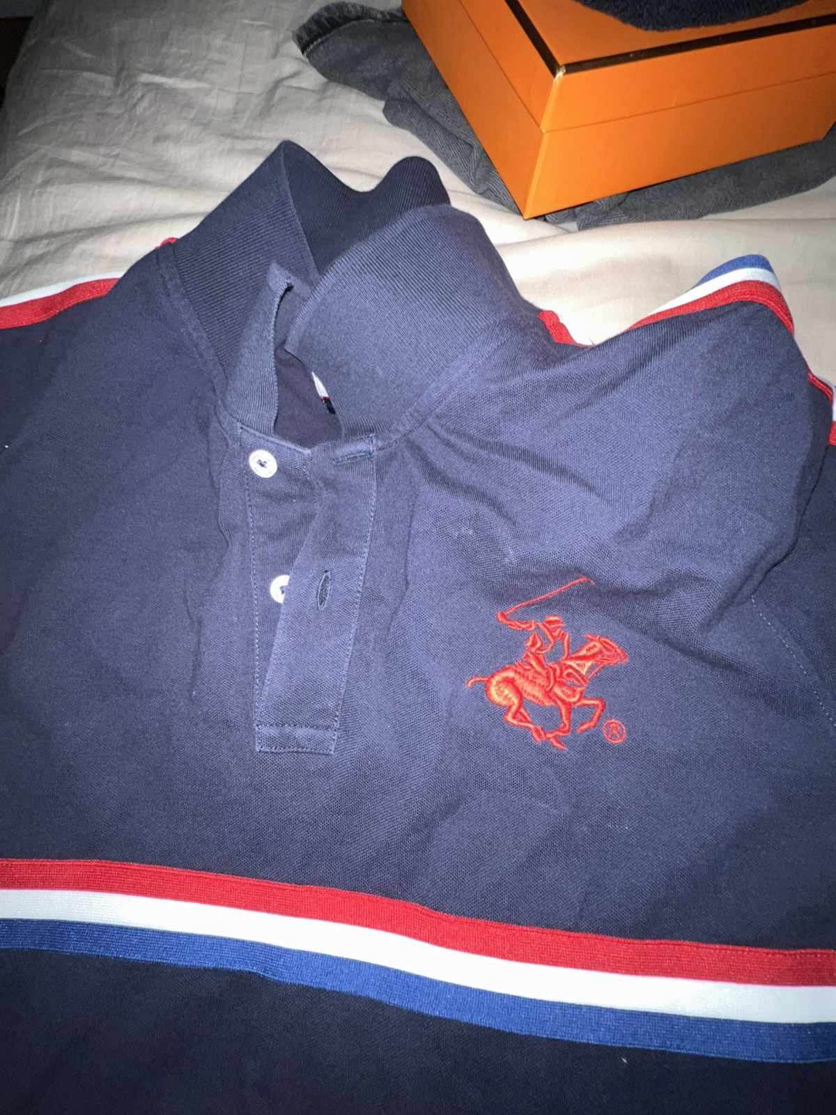 Beverly Hills Polo Club Polo Club Navy Polo Size US L / EU 52-54 / 3 - 3 Thumbnail