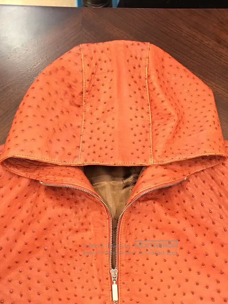 Brioni Brioni Ostrich leather jacket and sweatshirt Size US M / EU 48-50 / 2 - 5 Thumbnail