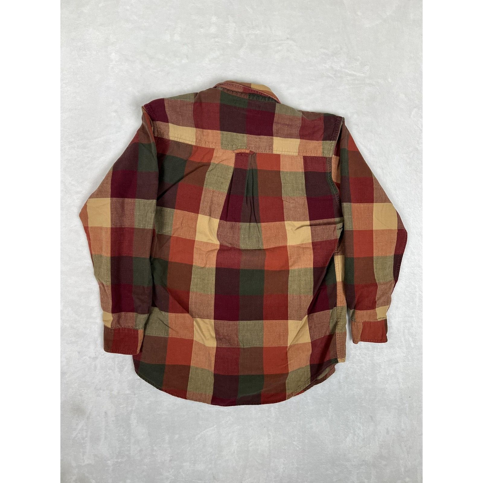 Other Dress Barn Shirt Women's Medium Multicolor Plaid Long Sleeve Size M / US 6-8 / IT 42-44 - 5 Thumbnail