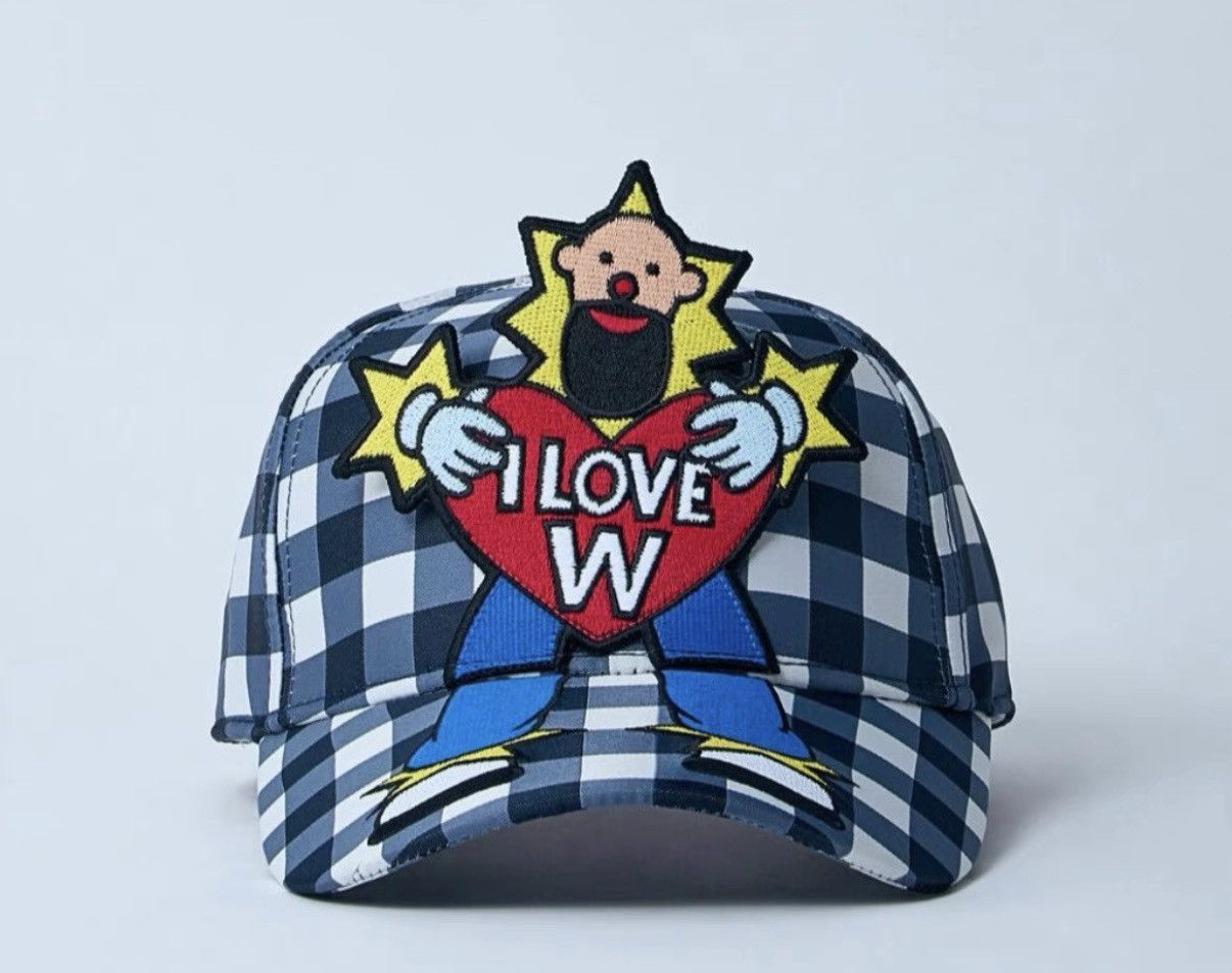 Walter Van Beirendonck Walter Van Beirendonck 25SS "I Love W" Waffle Texture Cap Size ONE SIZE - 1 Thumbnail