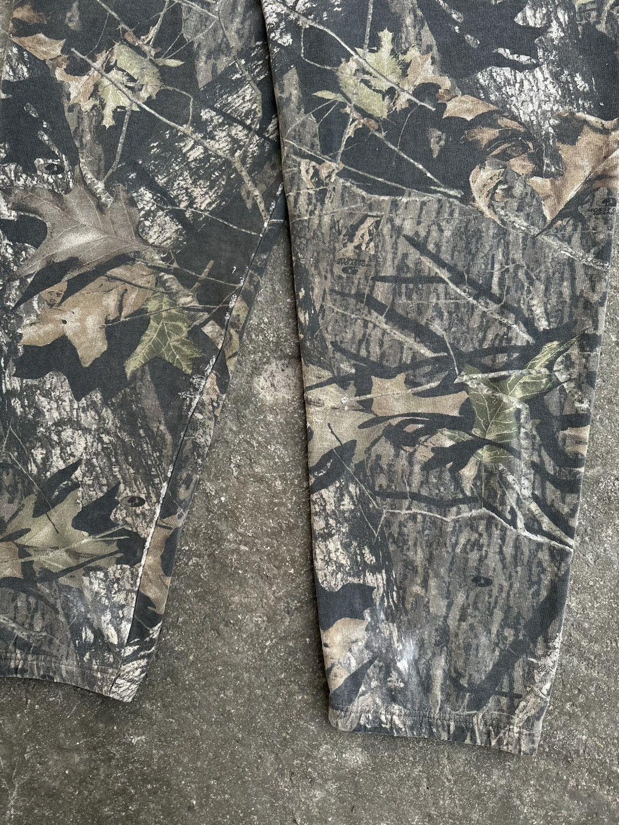 Carhartt × Wrangler (36-40x32) Crazy Vintage Distressed Faded Camo Baggy Pants Size US 36 / EU 52 - 13 Thumbnail