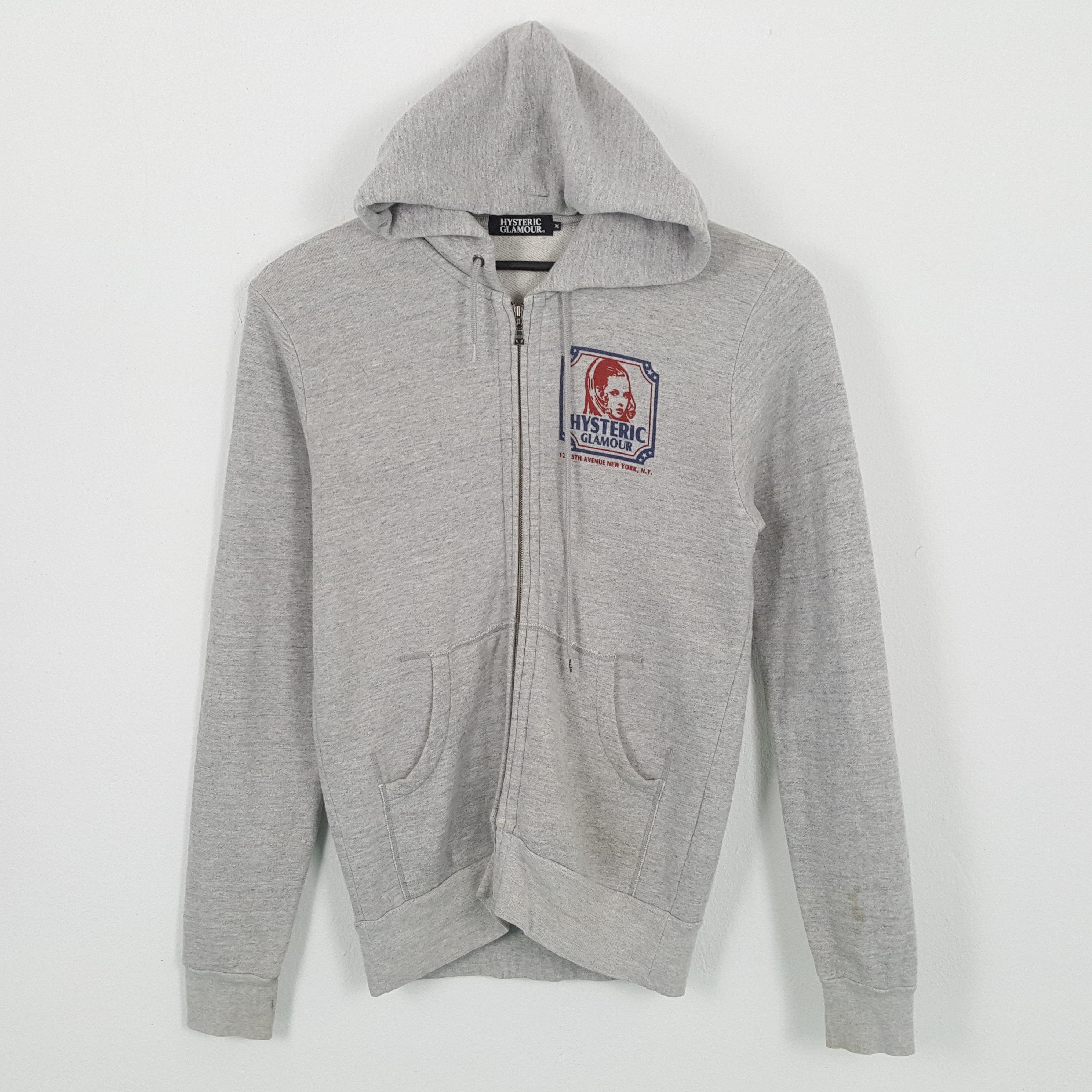 Hysteric Glamour × Japanese Brand × Vintage HYSTERIC GLAMOUR Japanese Brand Streetwear Zipper Hoodies Size US S / EU 44-46 / 1 - 3 Thumbnail