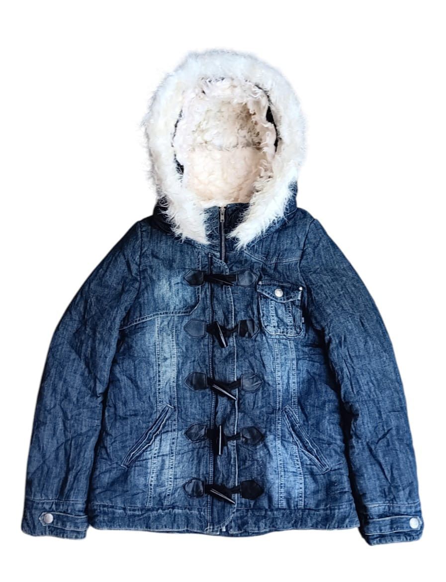 Hysteric Glamour Backs japan fur hoodie denim jacket Size US M / EU 48-50 / 2 - 1 Thumbnail