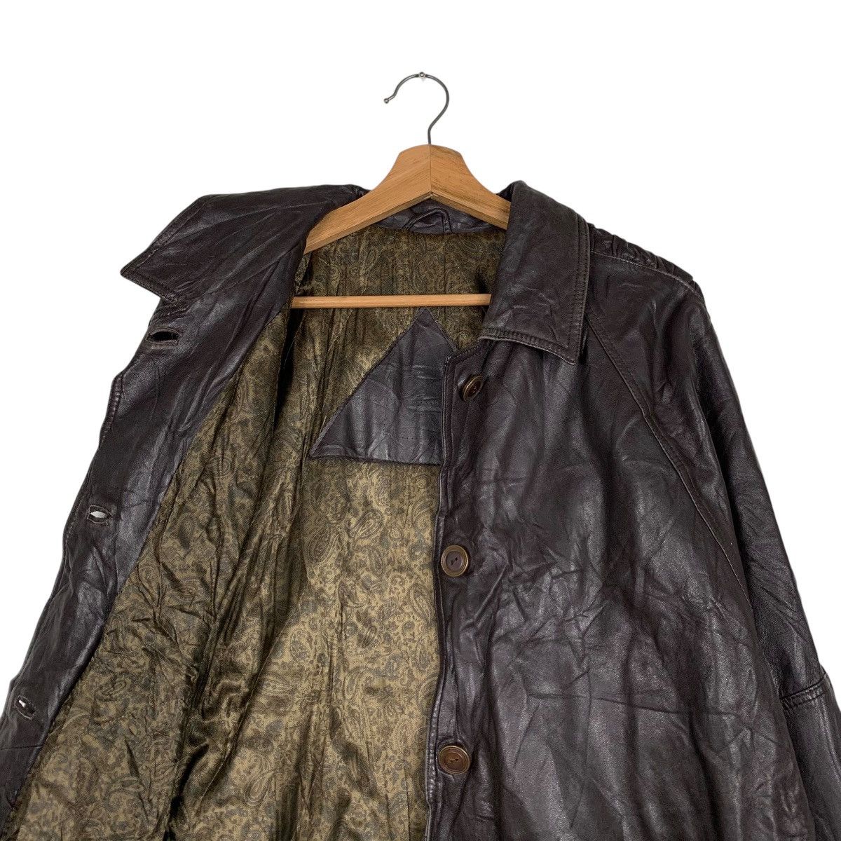 Vintage Vintage Made in Italy LeatherJacket #1509-C68 Size US M / EU 48-50 / 2 - 10 Thumbnail