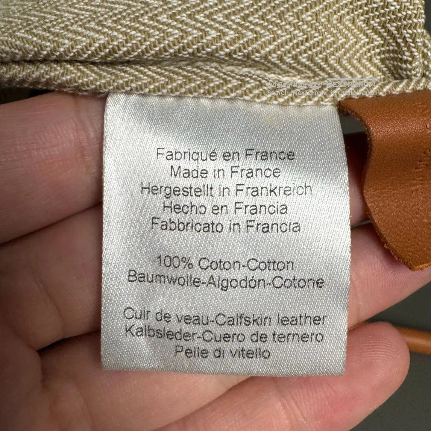 Hermes Hermes Women's Aline Canvas Shoulder Bag Size ONE SIZE - 5 Thumbnail