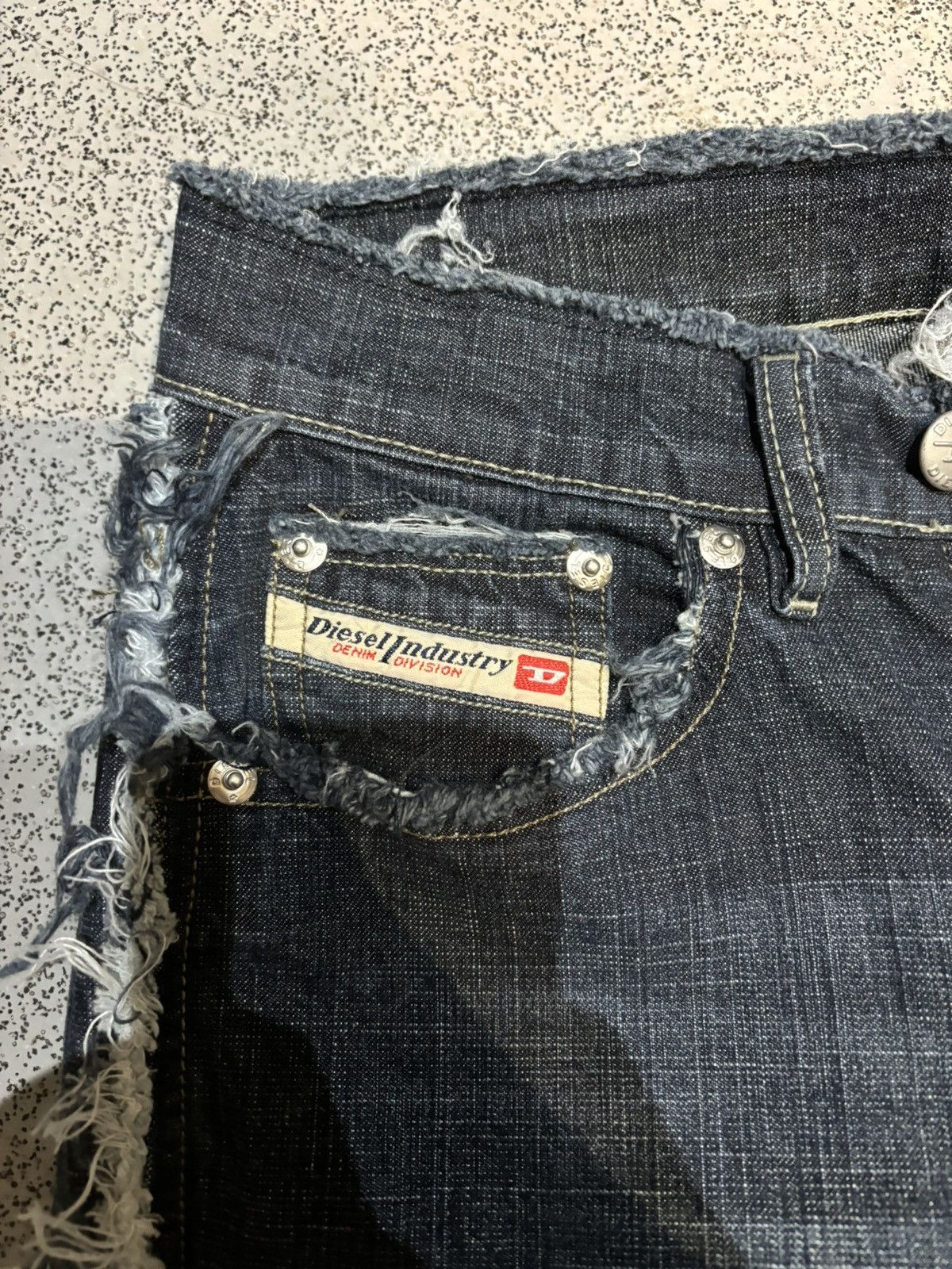 Diesel × Vintage Vintage diesel flared denim Size US 28 / EU 44 - 2 Thumbnail