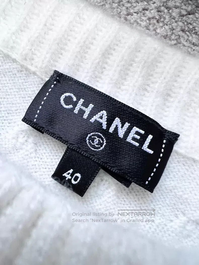 Chanel Chanel Striped knitted sweater Size S / US 4 / IT 40 - 5 Thumbnail