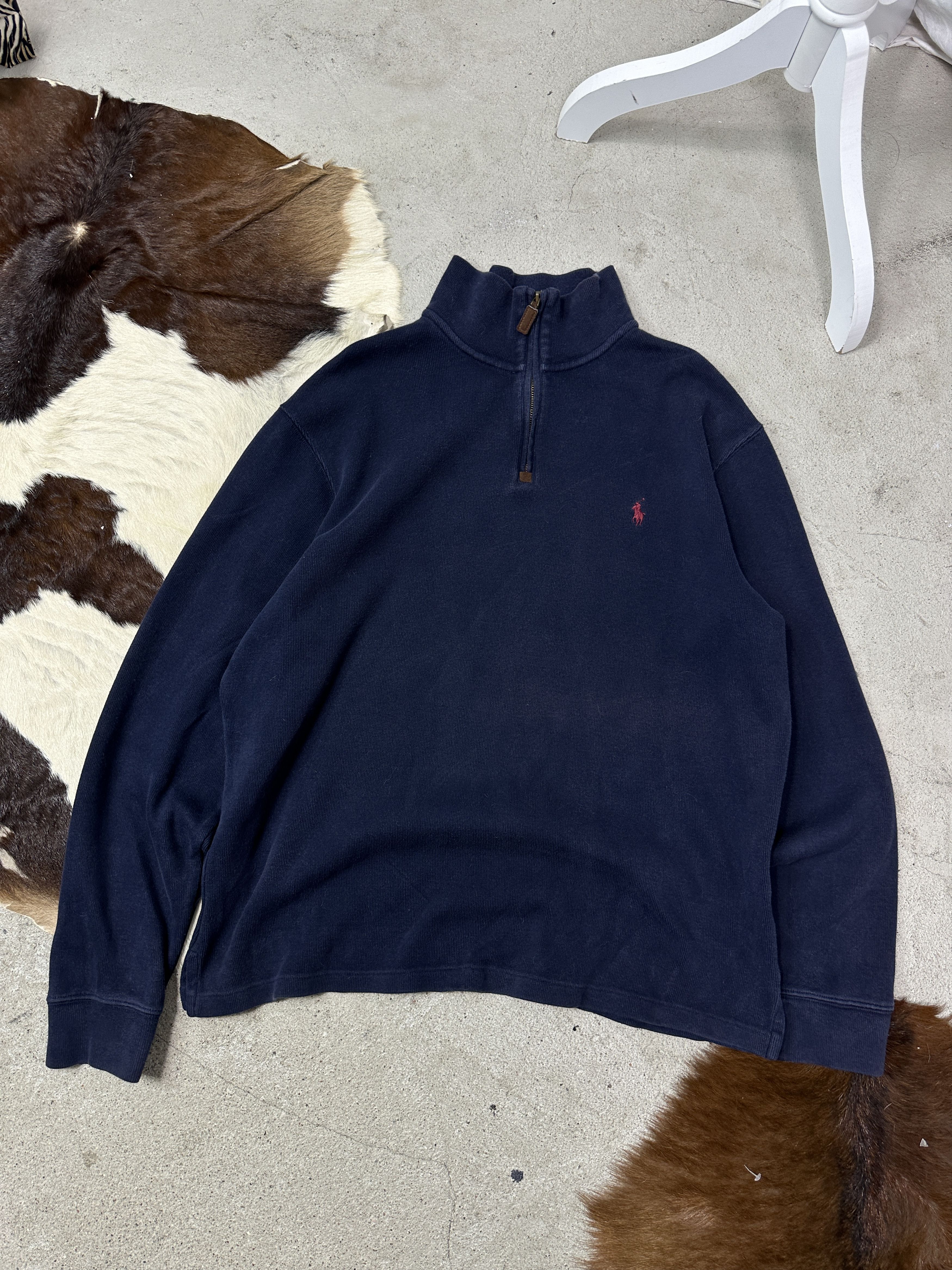 Vintage Streetwear Polo Ralph Lauren 1/4 Zip Sweatshirt Y2K