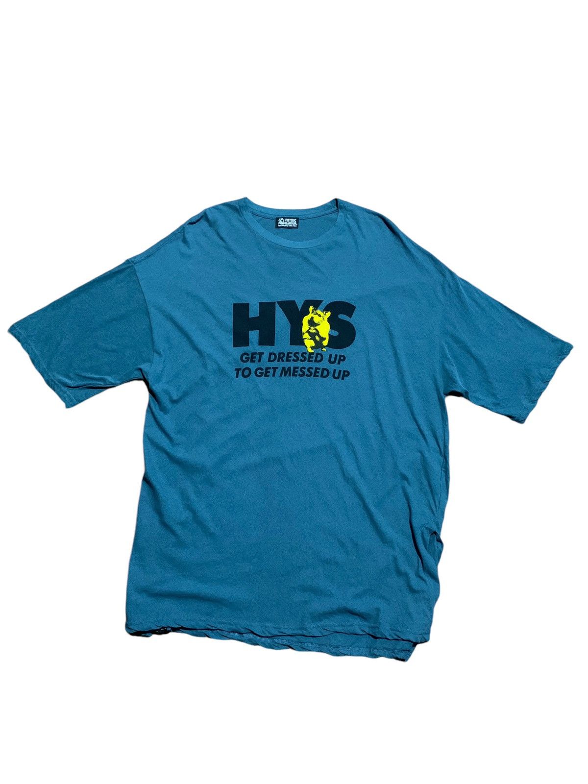 Hysteric Glamour × Vintage Hysteric Glamour hys hamster oversized T shirt Size US L / EU 52-54 / 3 - 4 Thumbnail