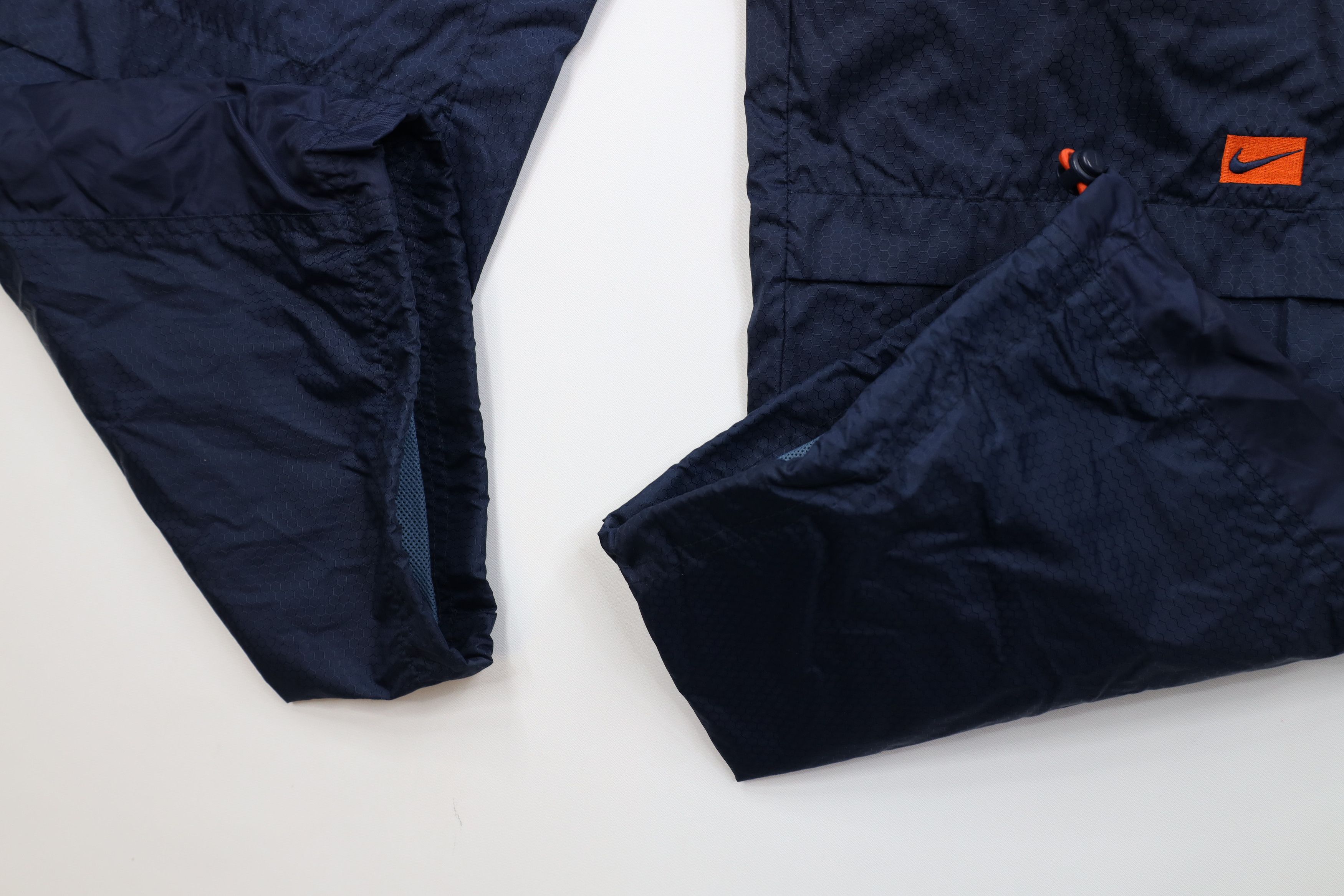 Nike Vintage Y2K Nike Swoosh Honeycomb Ripstop Wide Leg Pants Size US 36 / EU 52 - 7 Thumbnail