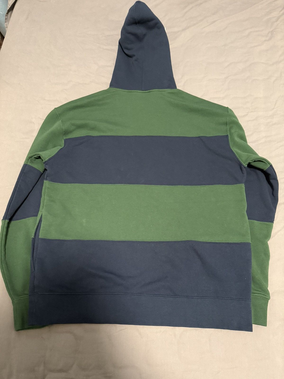 Nike × Supreme Supreme nike stripe hooded sweatshirt Size US M / EU 48-50 / 2 - 5 Thumbnail