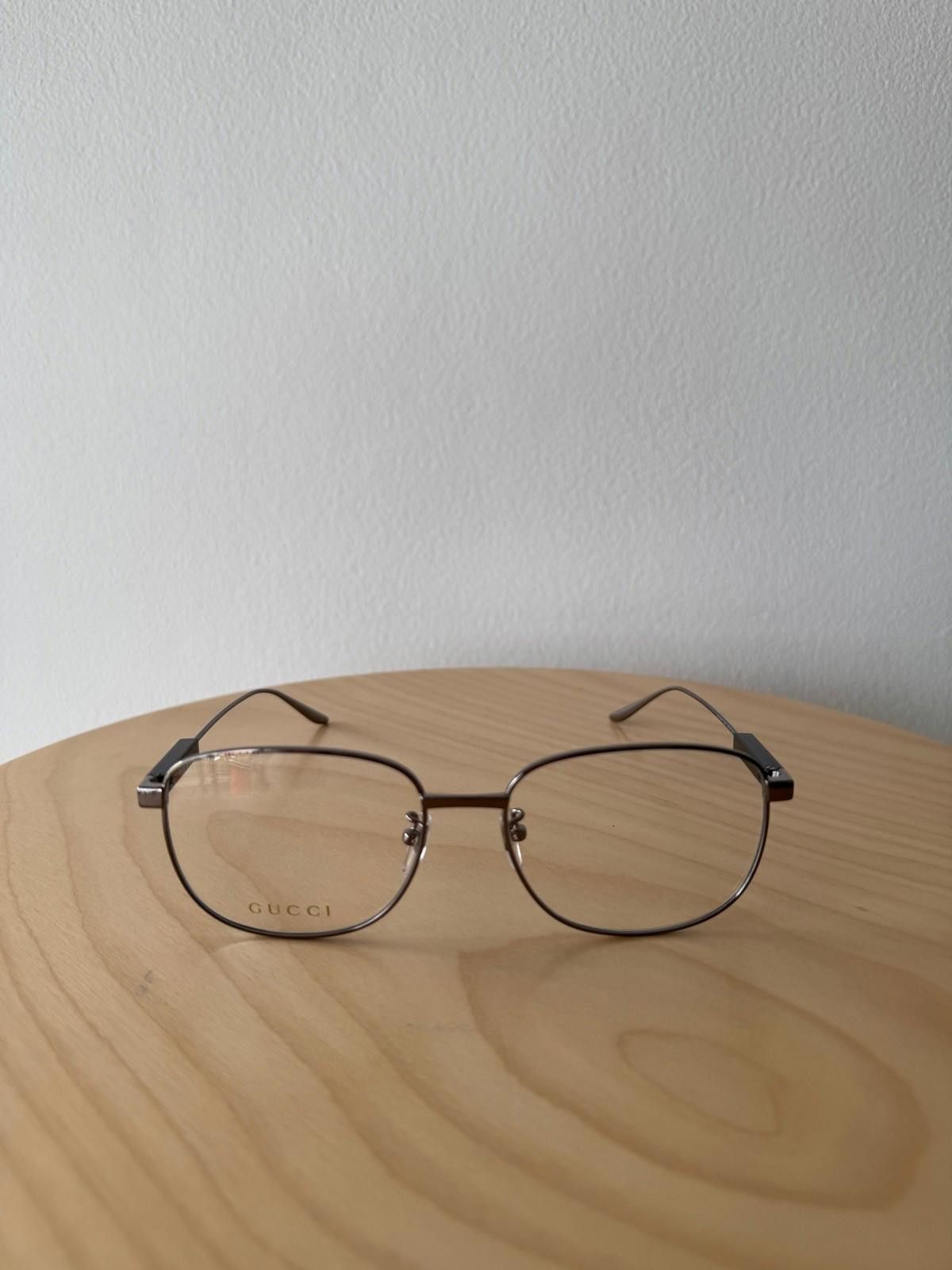 New Gucci eyewear eyeglasses GG1312O 001 ruthenium