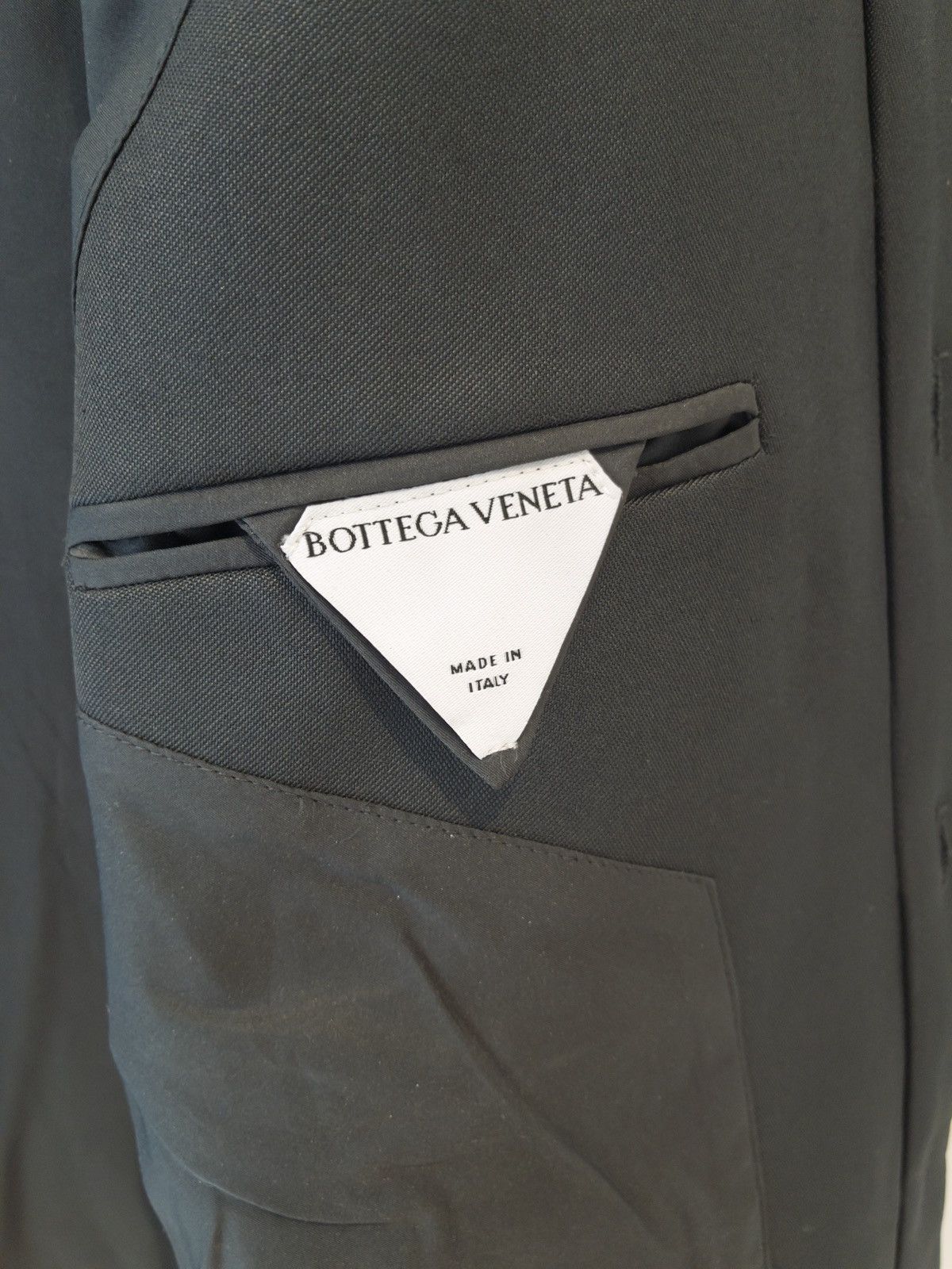 Bottega Veneta Bottega Veneta Wool Jacket Black Size 50R - 11 Thumbnail