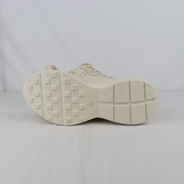 Gucci o1rshd1 Apollo Leather Sneaker R.S in Ivory Size US 12 / EU 45 - 4 Thumbnail