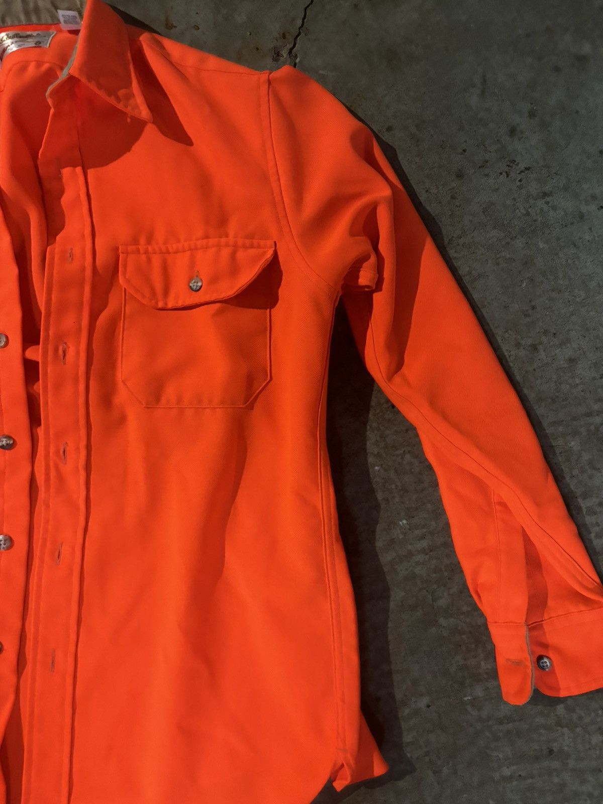 Cabelas Neon Orange Cabelas Button Up Size US L / EU 52-54 / 3 - 2 Thumbnail