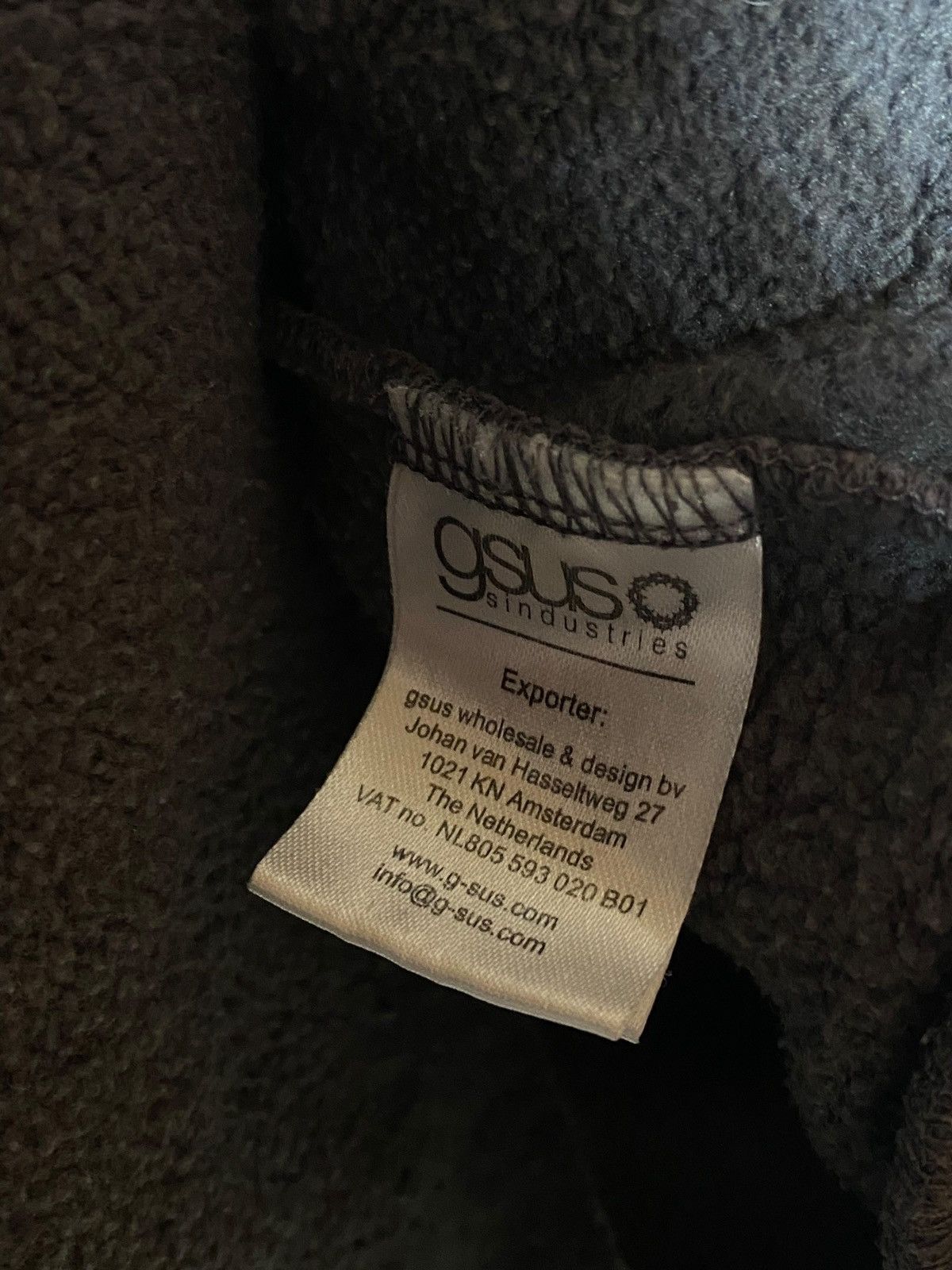 GSUS Sindustries 00s Gsus Industries Y2K Hoodie Dark Aesthetic Puzzle Print Size US XL / EU 56 / 4 - 21 Thumbnail