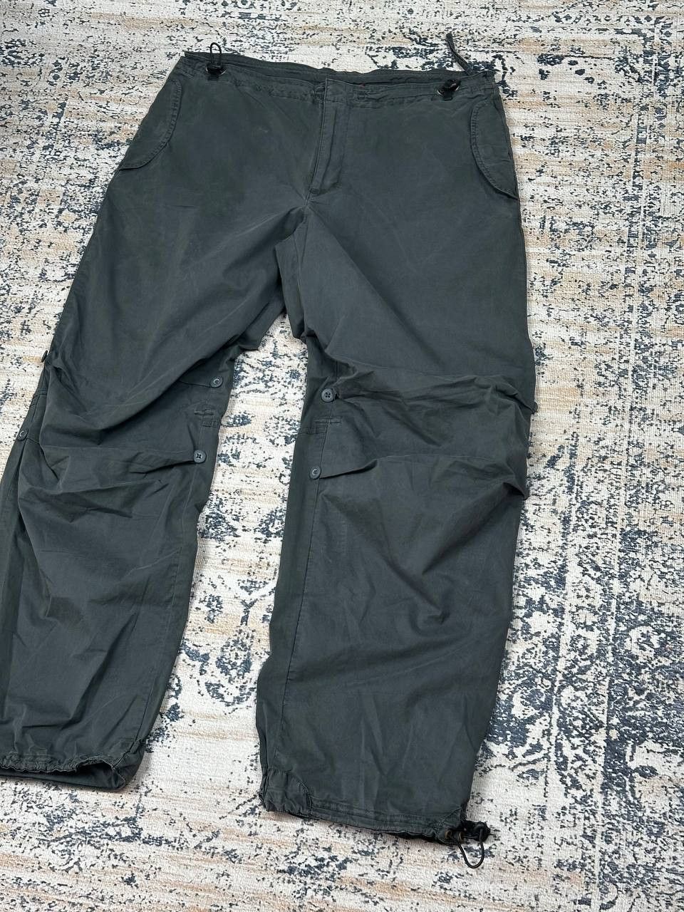 Japanese Brand Jpanese Embroidared Dragon Paraschute Pants Baggy Size US 32 / EU 48 - 3 Thumbnail