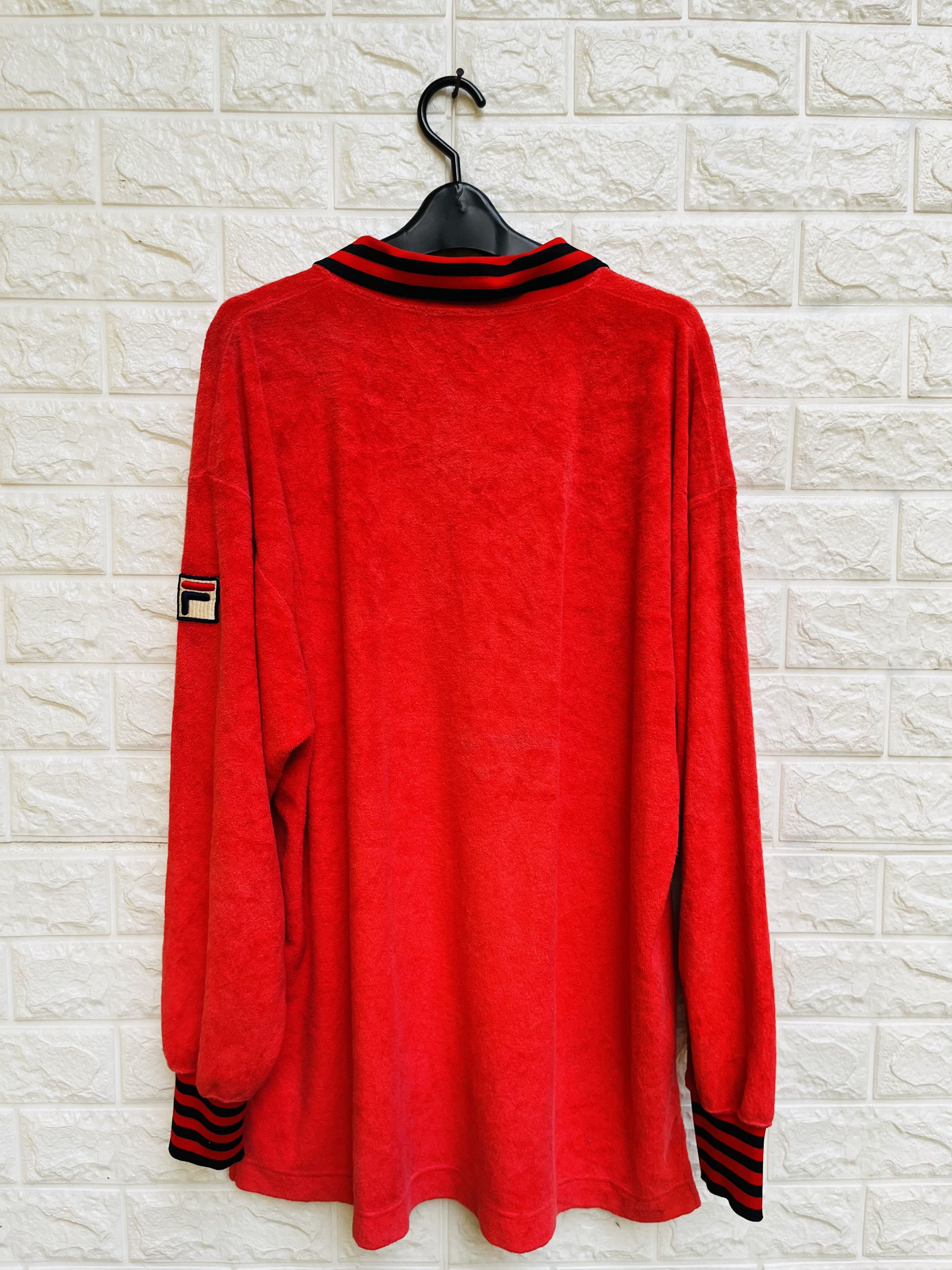 Fila × Vintage Vintage Fila Big Logo Japanese Designer Fashion Style Size US XL / EU 56 / 4 - 2 Thumbnail