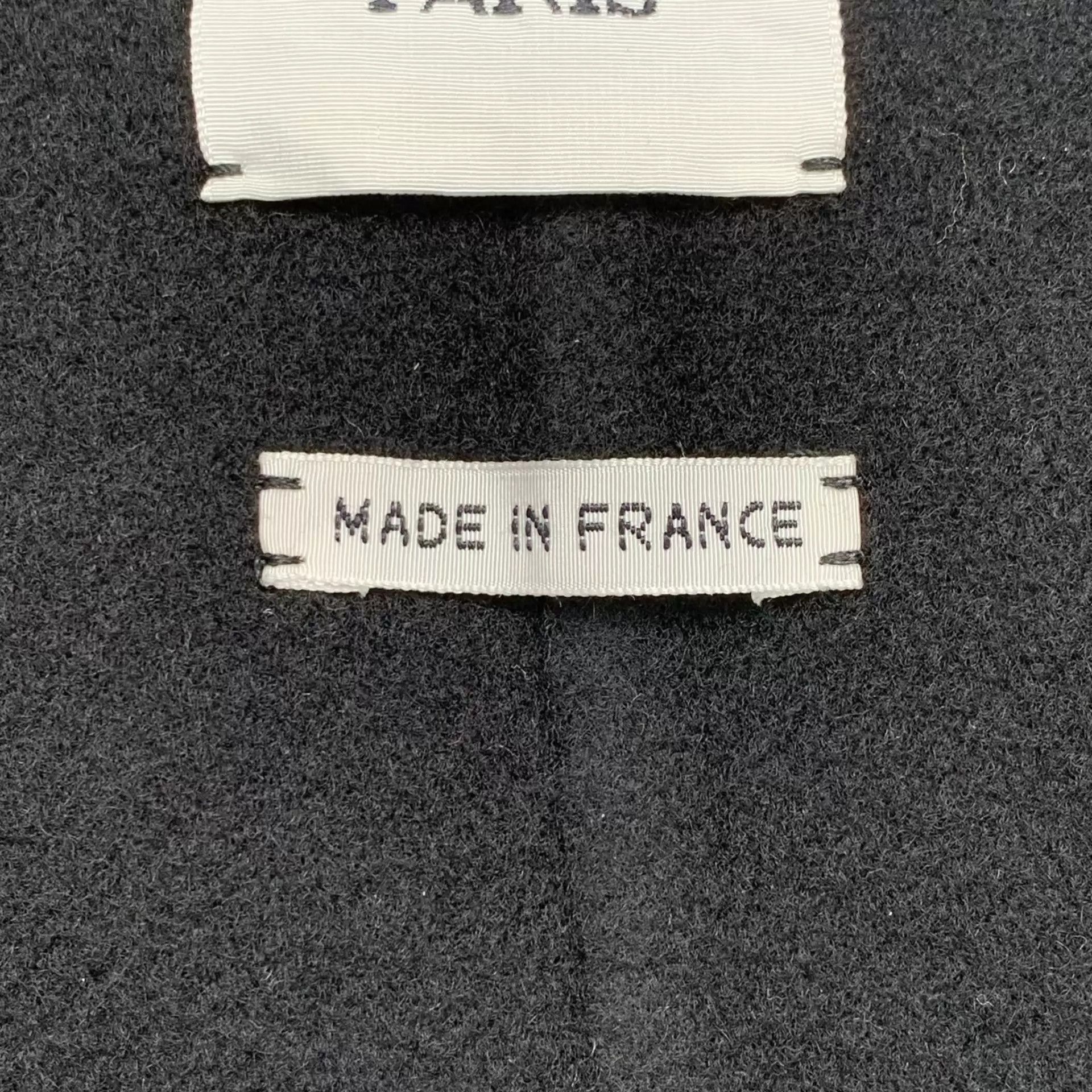 Hermes Hermès Black Cashmere Coat 38 Size S / US 4 / IT 40 - 5 Thumbnail