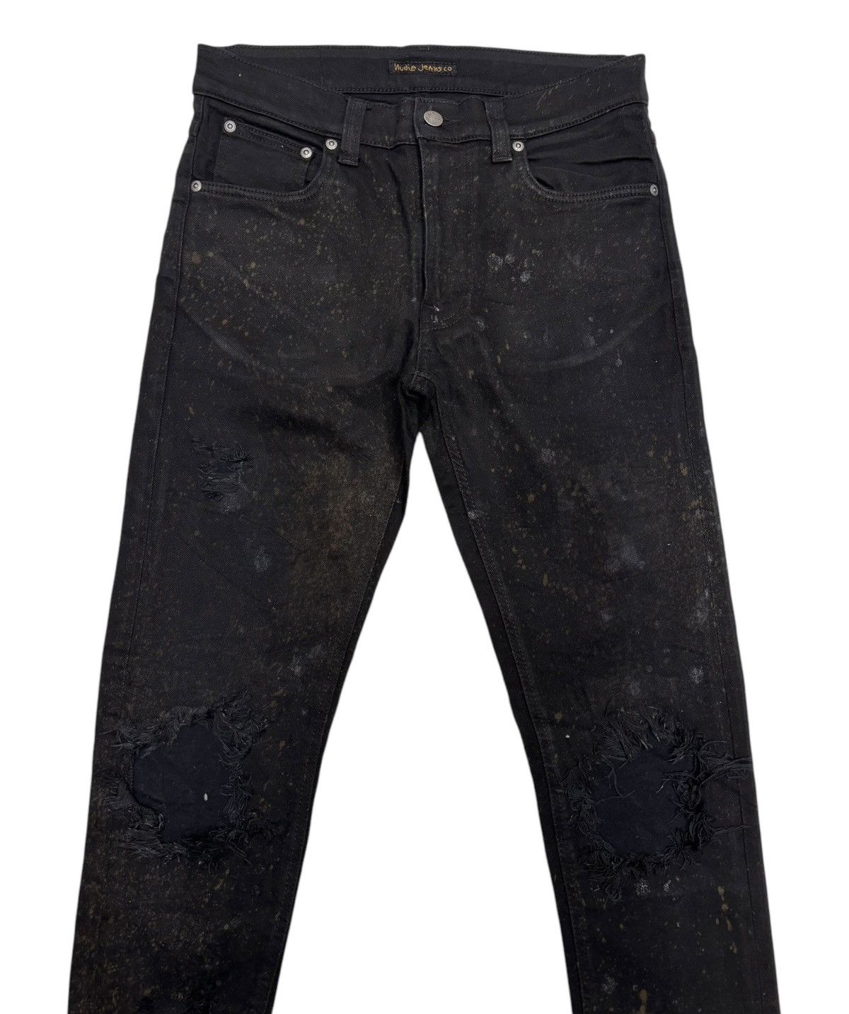 Japanese Brand × Nudie Jeans × Undercover RARE DISTRESSED NUDIE JEANS UNDERCOVER DESIGN Size US 30 / EU 46 - 1 Thumbnail