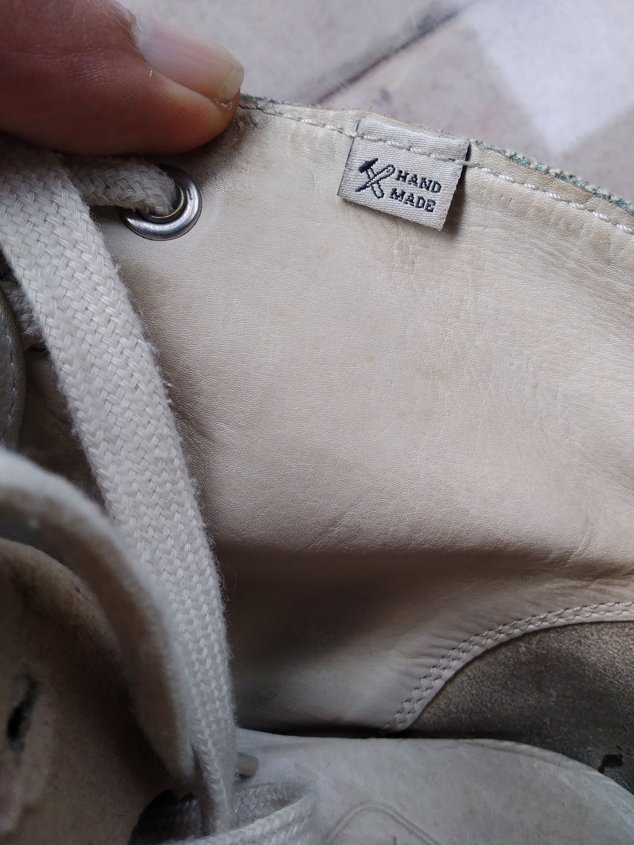 Visvim Visvim Lauda Stripe Folk Natural Dye Skagway hi top sneakers Size US 8 / EU 41 - 9 Thumbnail