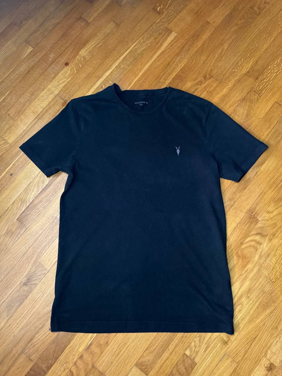 Allsaints Allsaints basic logo black tee Size US S / EU 44-46 / 1 - 1 Thumbnail