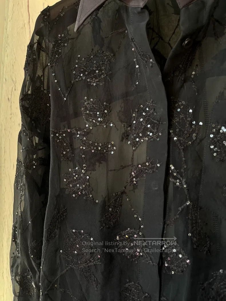 Brunello Cucinelli Brunello Cucinelli Rose Embroidered Sequin Two-Piece Set Size XL / US 12-14 / IT 48-50 - 2 Thumbnail