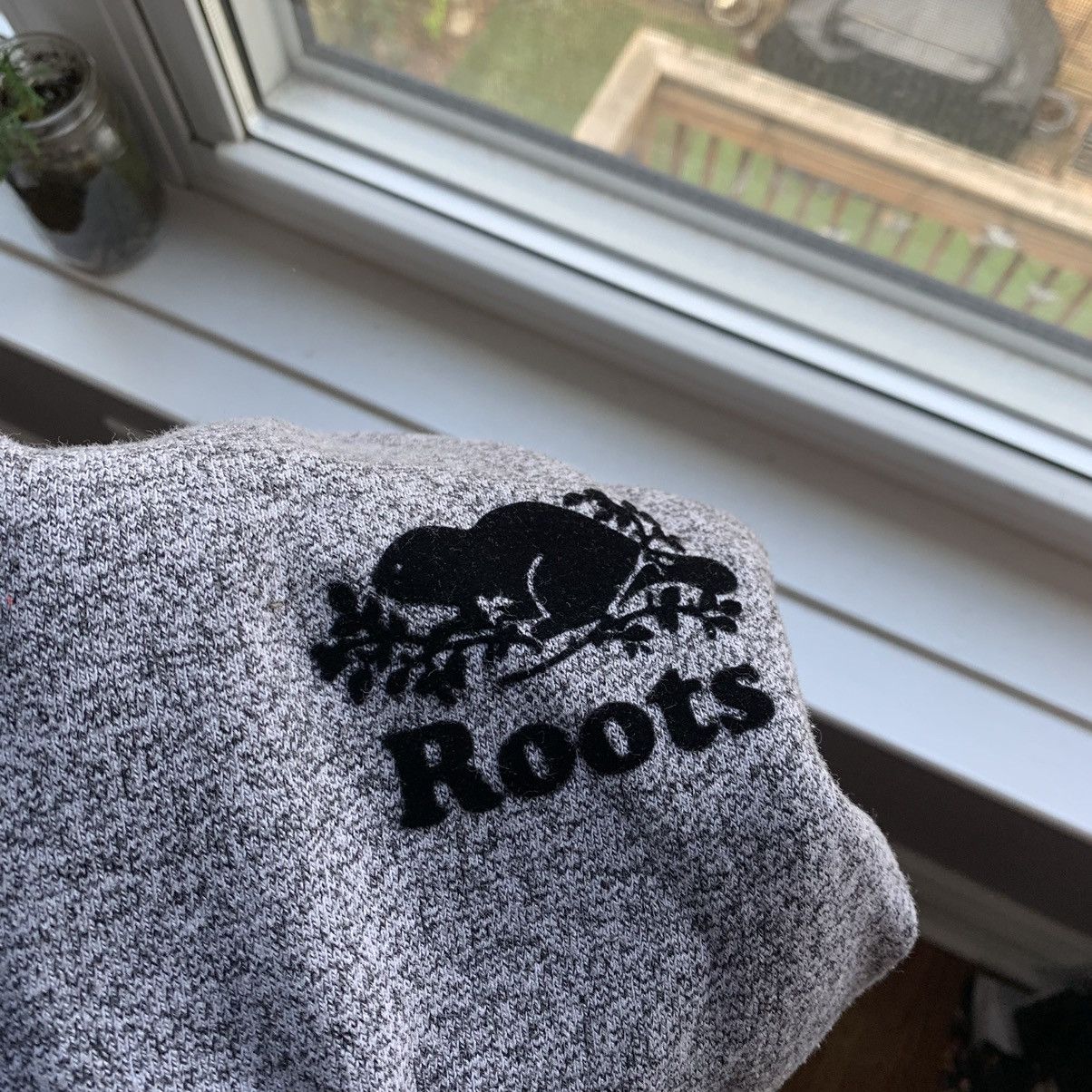 Roots Medium Roots Salt & Pepper Sweatpants w/ Zipper Pockets Size US 32 / EU 48 - 3 Thumbnail