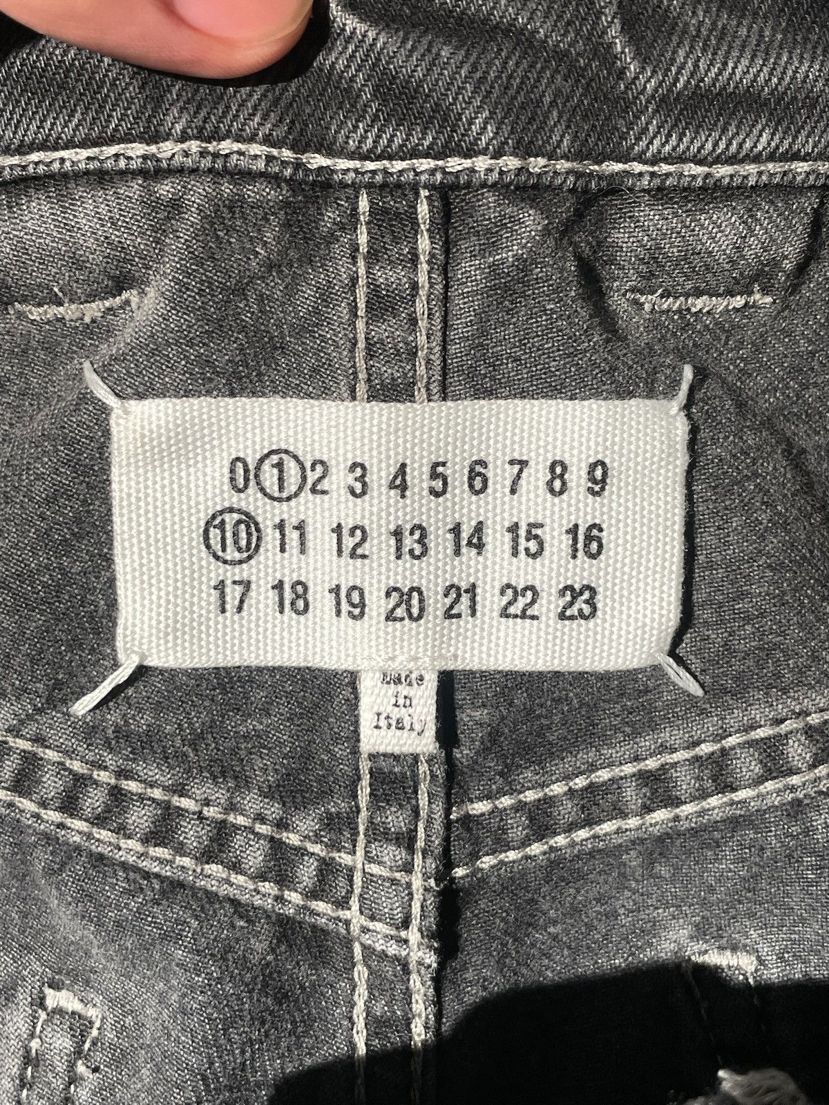 Maison Margiela Maison Margiela Splatter Denim Pants Size US 31 - 6 Thumbnail