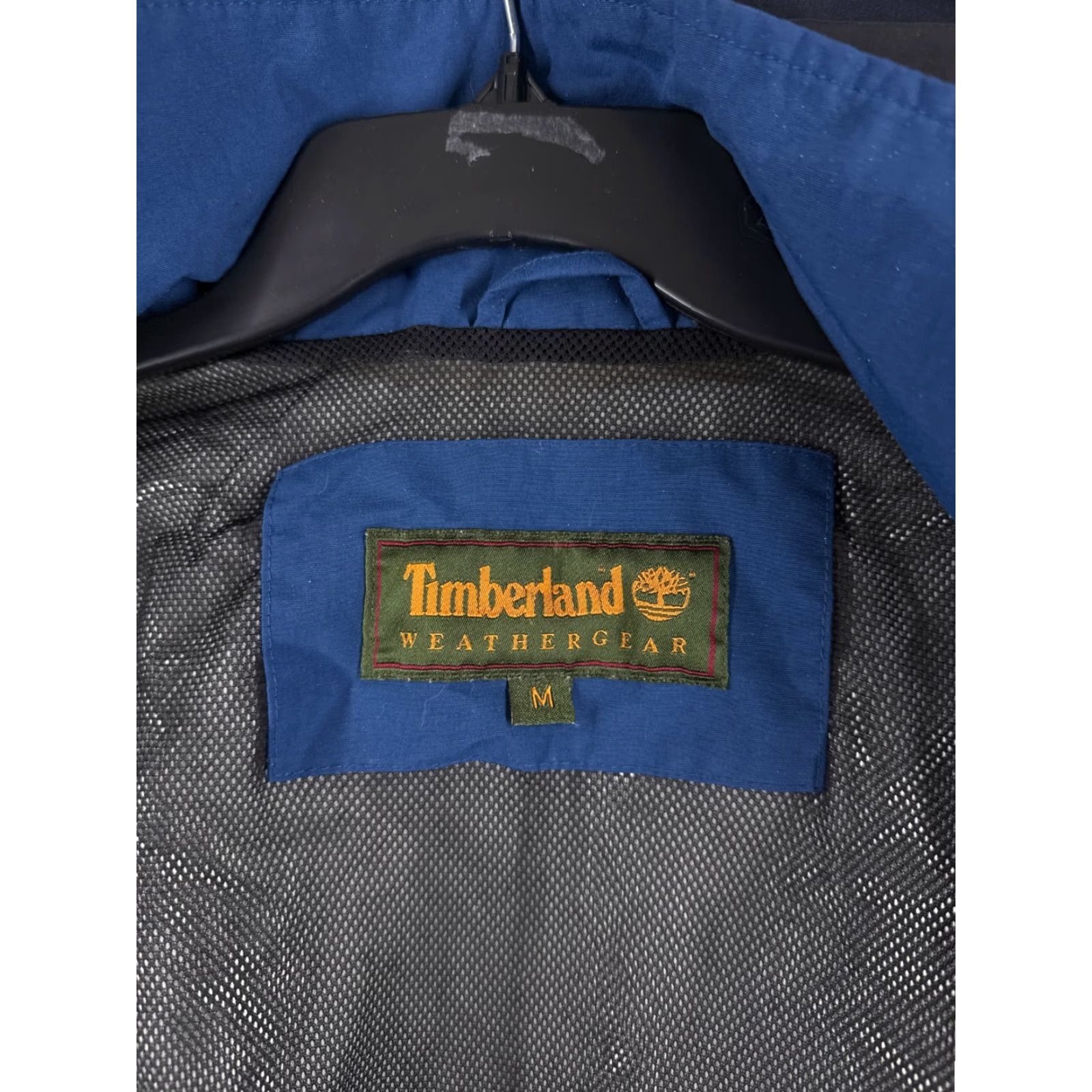 Timberland Timberland Jacket Mens M Blue Full Zip Hooded Windbreaker 100% Nylon Size US M / EU 48-50 / 2 - 3 Thumbnail