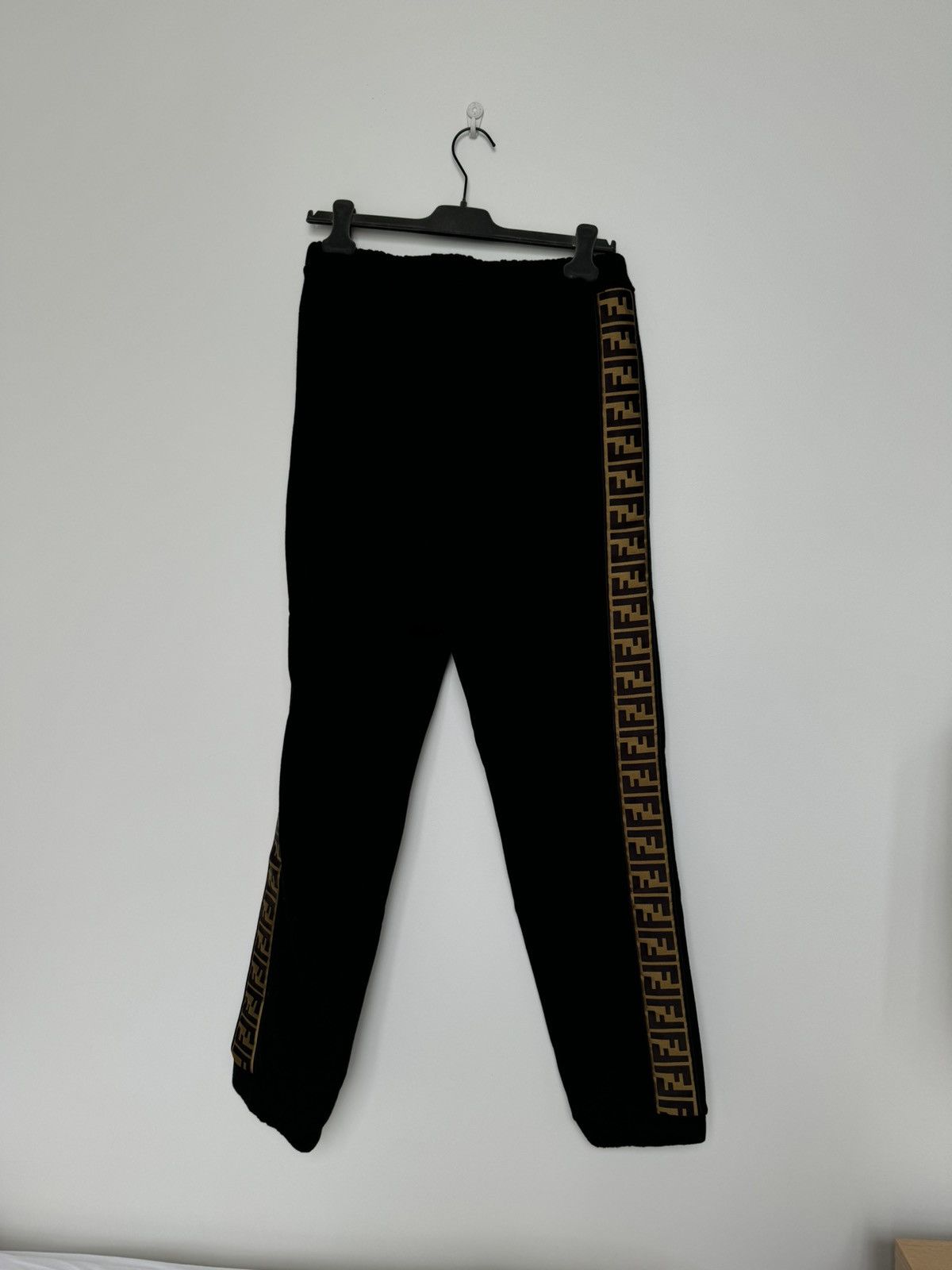 Fendi Fendi cotton logo track pants Size US 32 / EU 48 - 1 Thumbnail