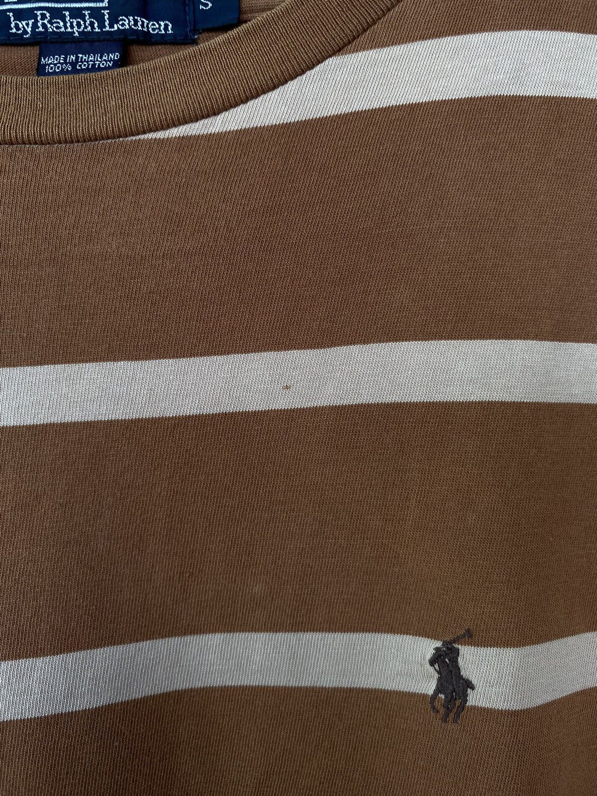 Vintage Vintage Polo Ralph Lauren Stripe Tshirt Size US M / EU 48-50 / 2 - 13 Thumbnail