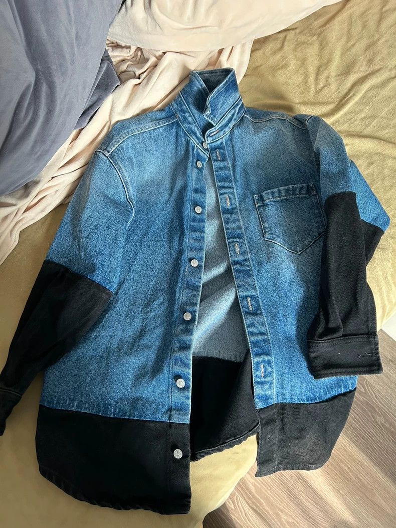 Maison Margiela Denim stitching jacket 2501-Nextarrow