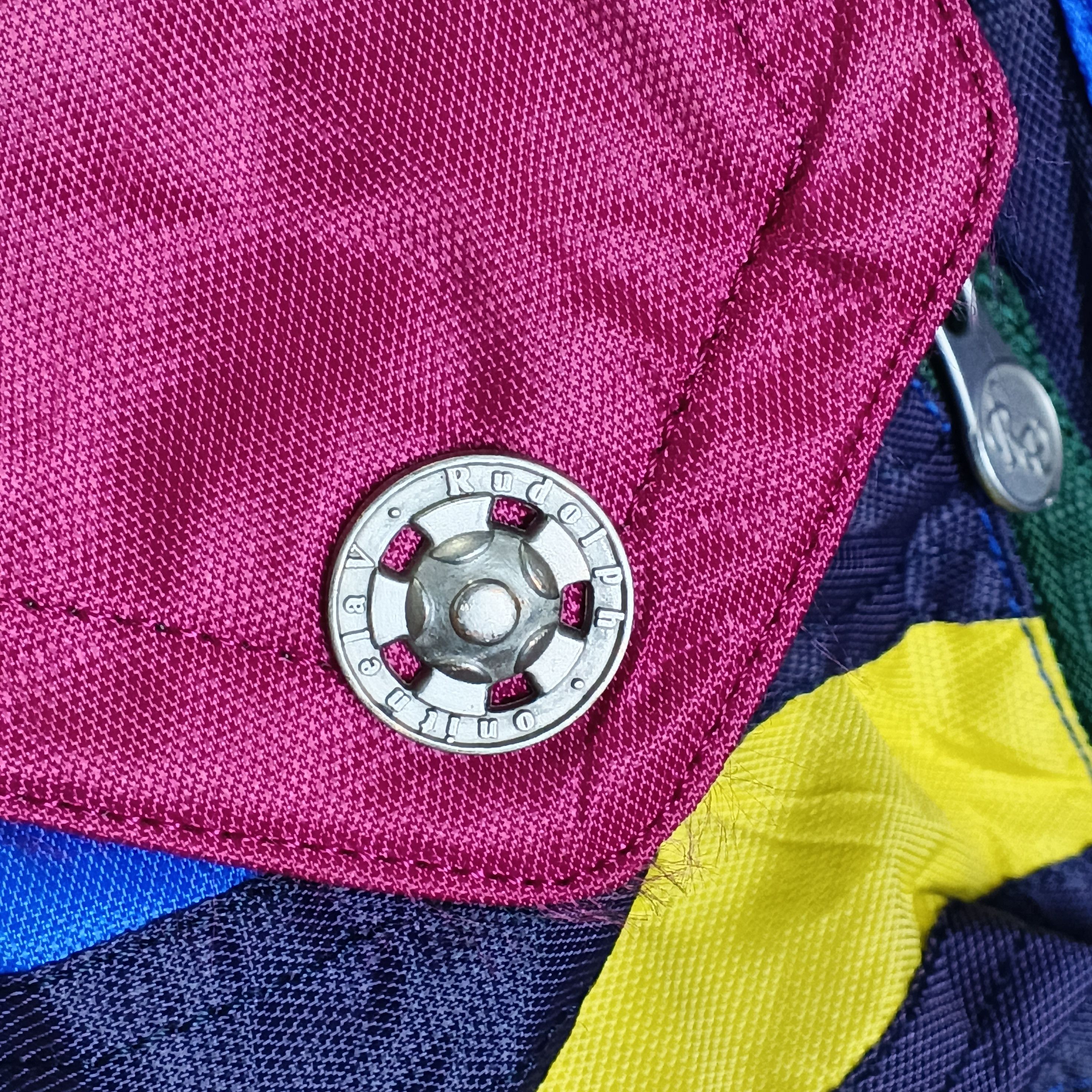 Valentino Rare 90's Rudolph Valentino Colorblock Ski Jacket Size US M / EU 48-50 / 2 - 10 Thumbnail